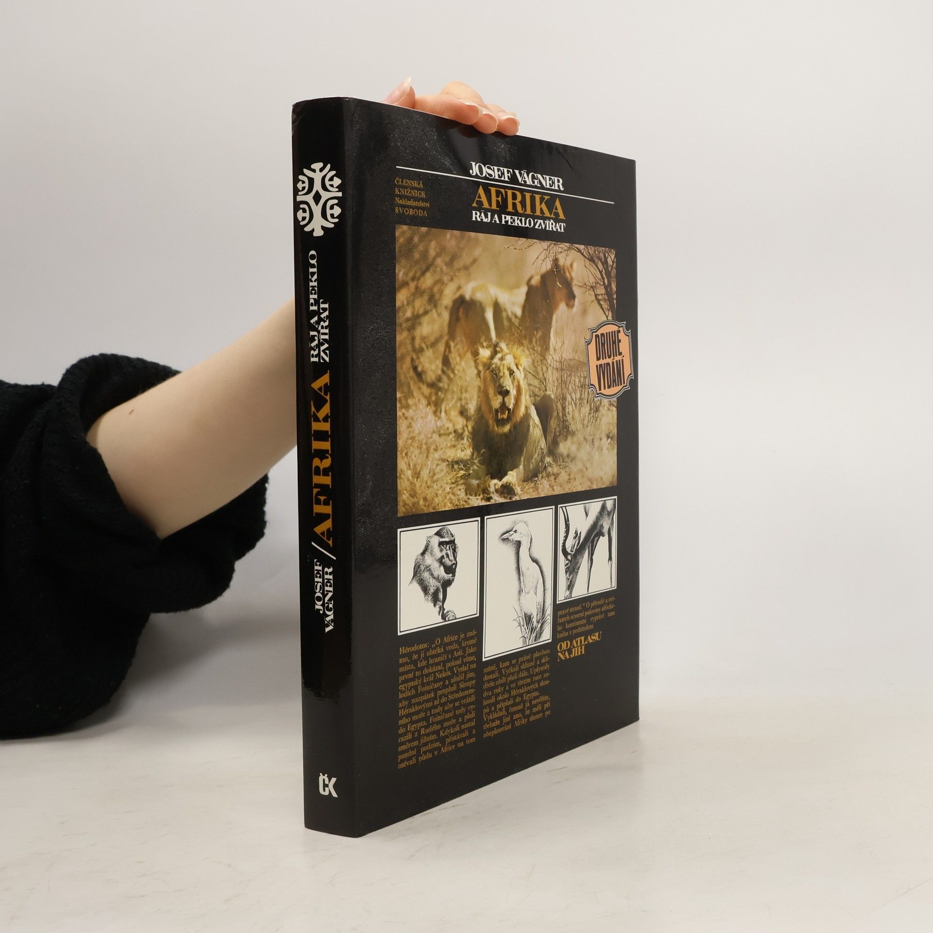 Josef Vágner Afrika. Ráj a peklo zvířat