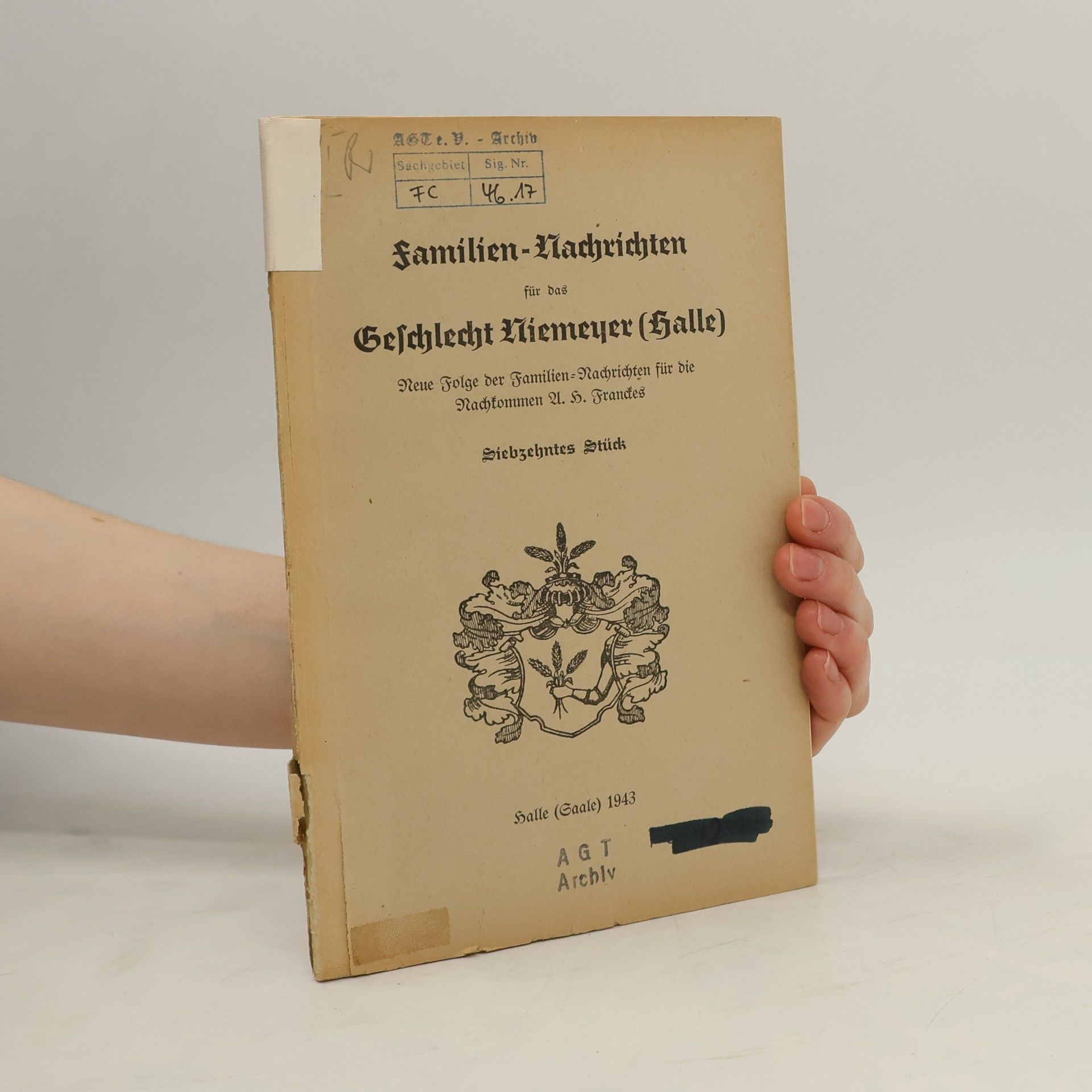 Auteurscollectief Familien-Nachrichten für das Geschlecht Niemeyer (Halle)