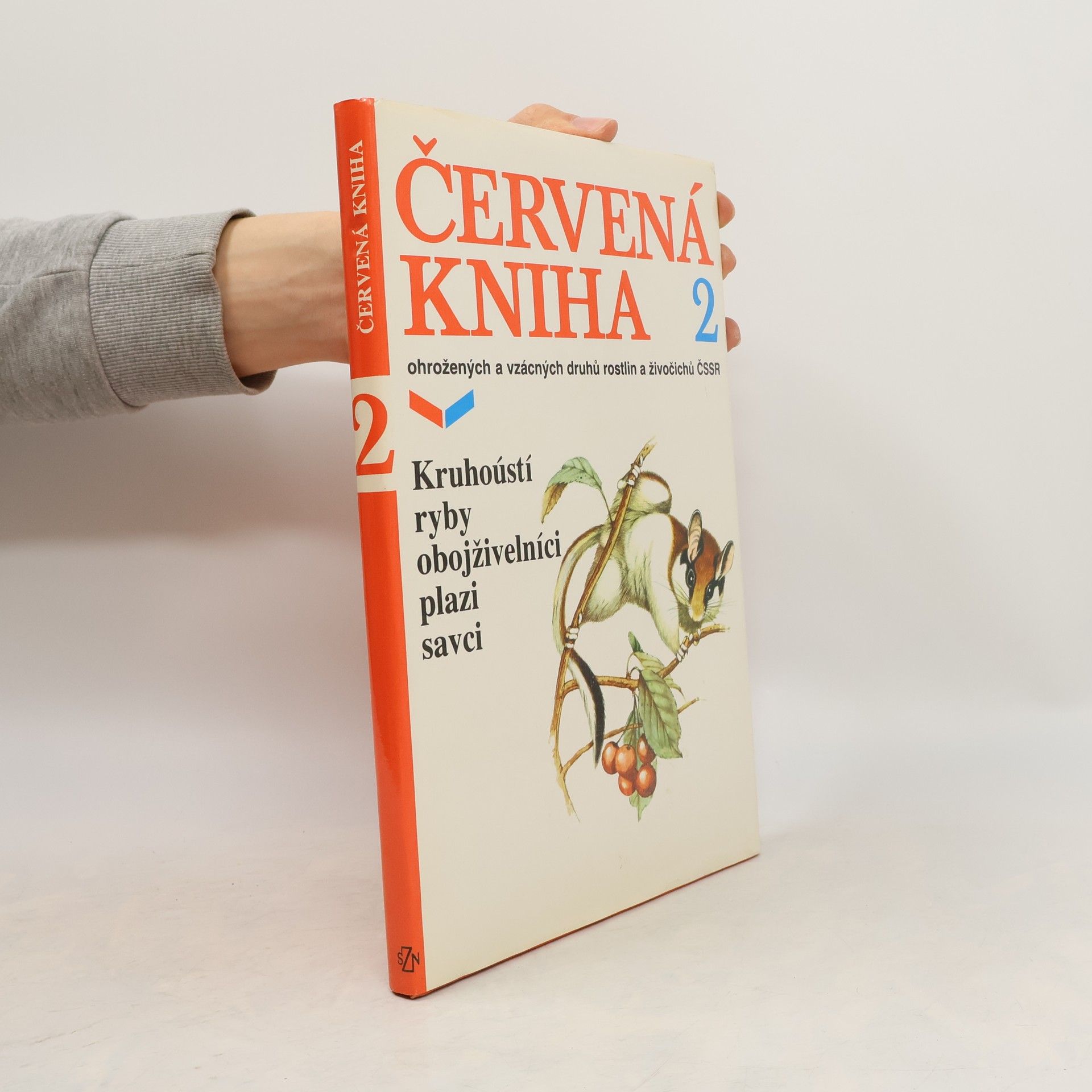 Vlastimil Baruš Červená kniha ohrožených a vzácných druhů rostlin a živočichů ČSSR 2