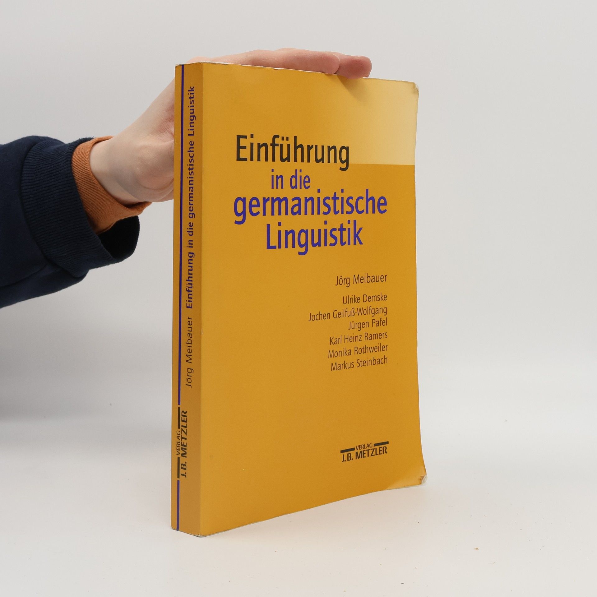 Jörg Meibauer Einführung in die germanistische Linguistik