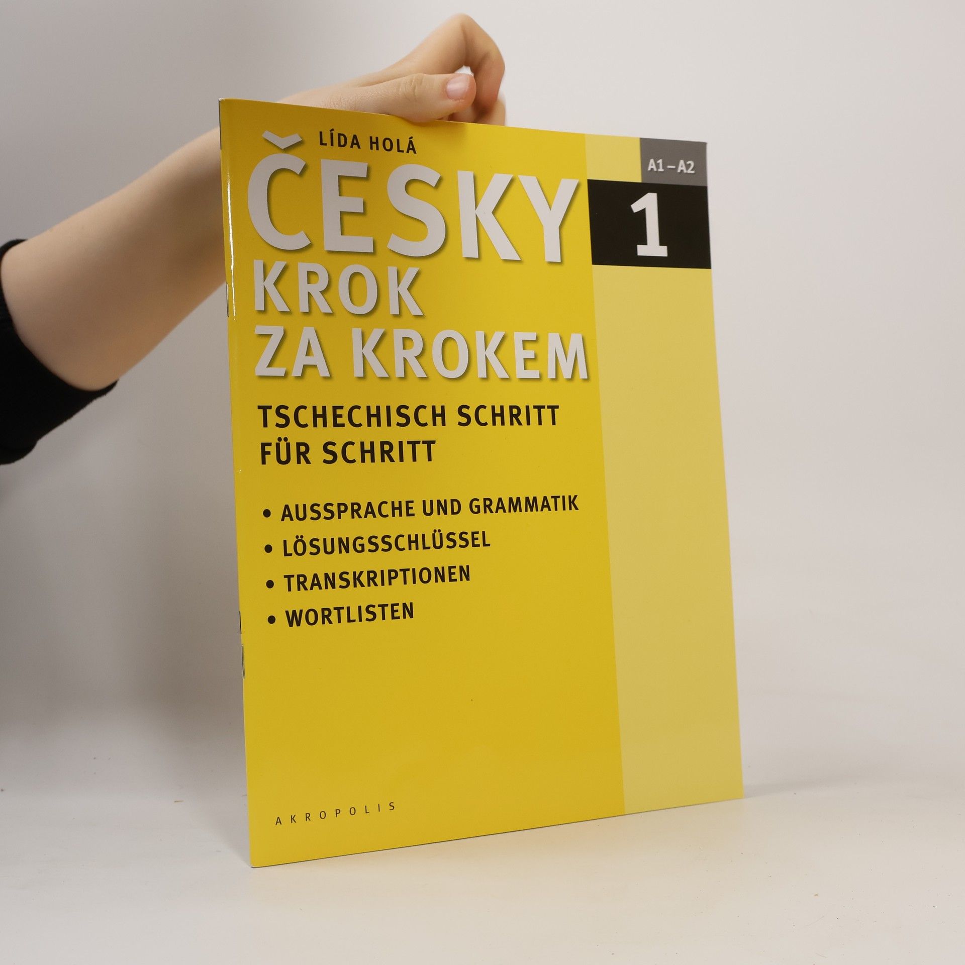 Lída Holá Česky krok za krokem 1. A1-A2 (Jen příloha)