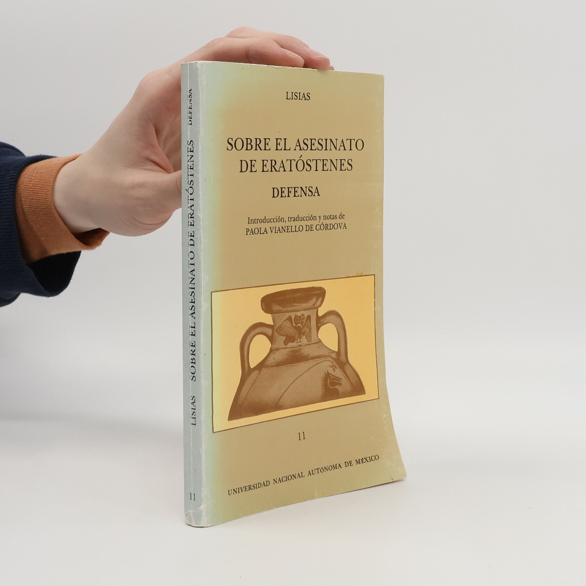 Lisias Cuadernos del Centro de Estudios Clásicos - 11: Sobre el asesinato de Eratóstenes