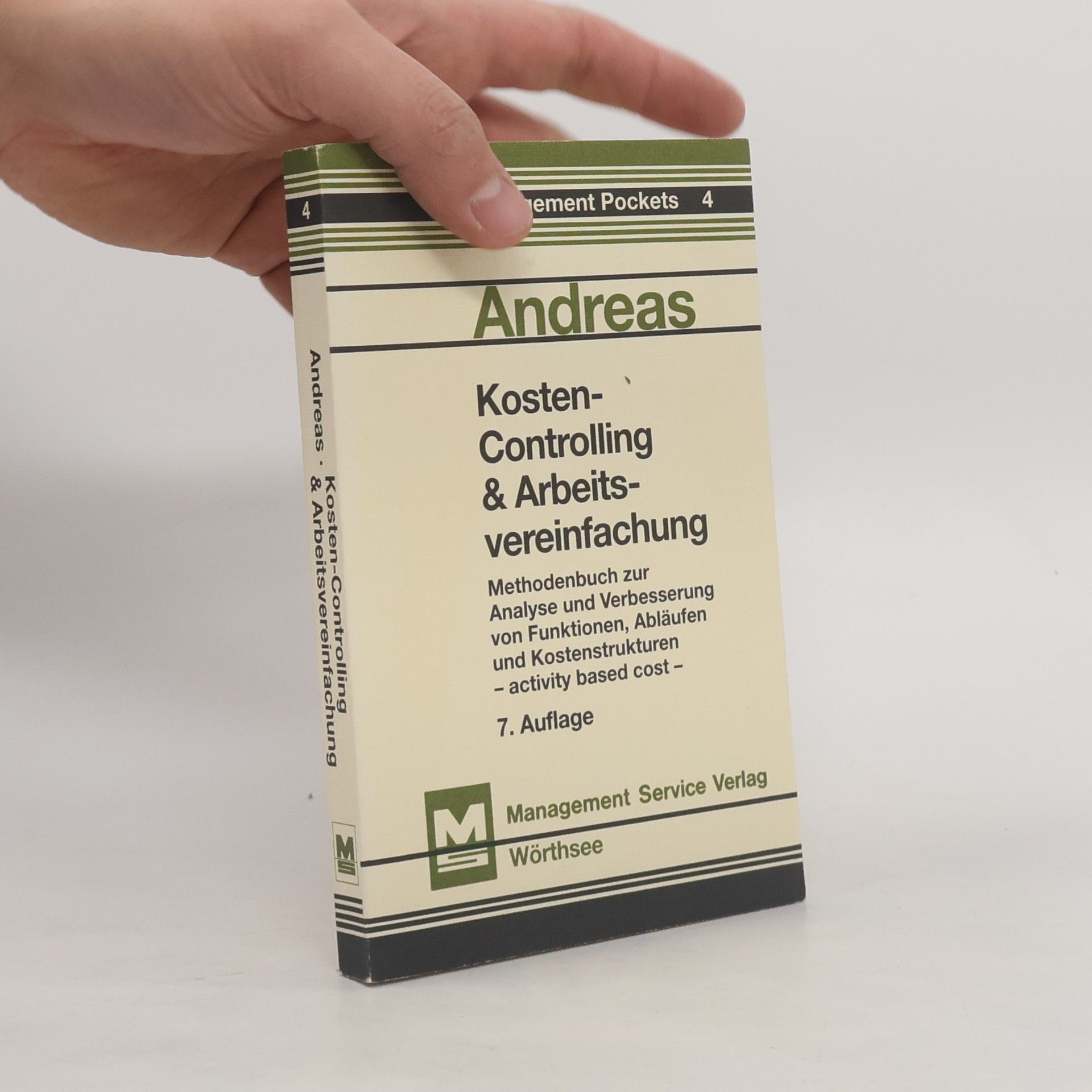 Dieter F. W. Andreas Management Pockets - 4: Kosten-Controlling & Arbeitsvereinfachung
