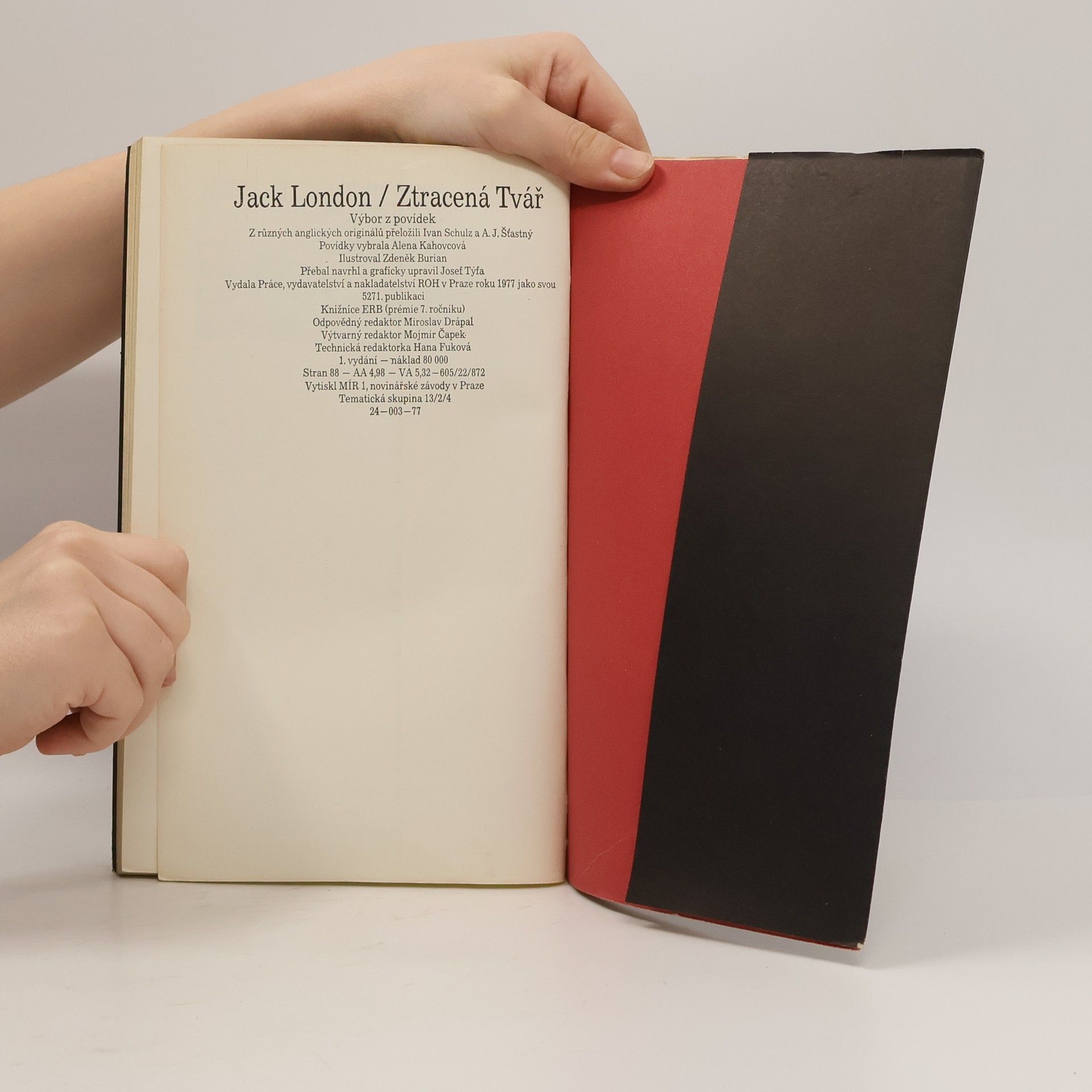 Jack London Ztracená tvář