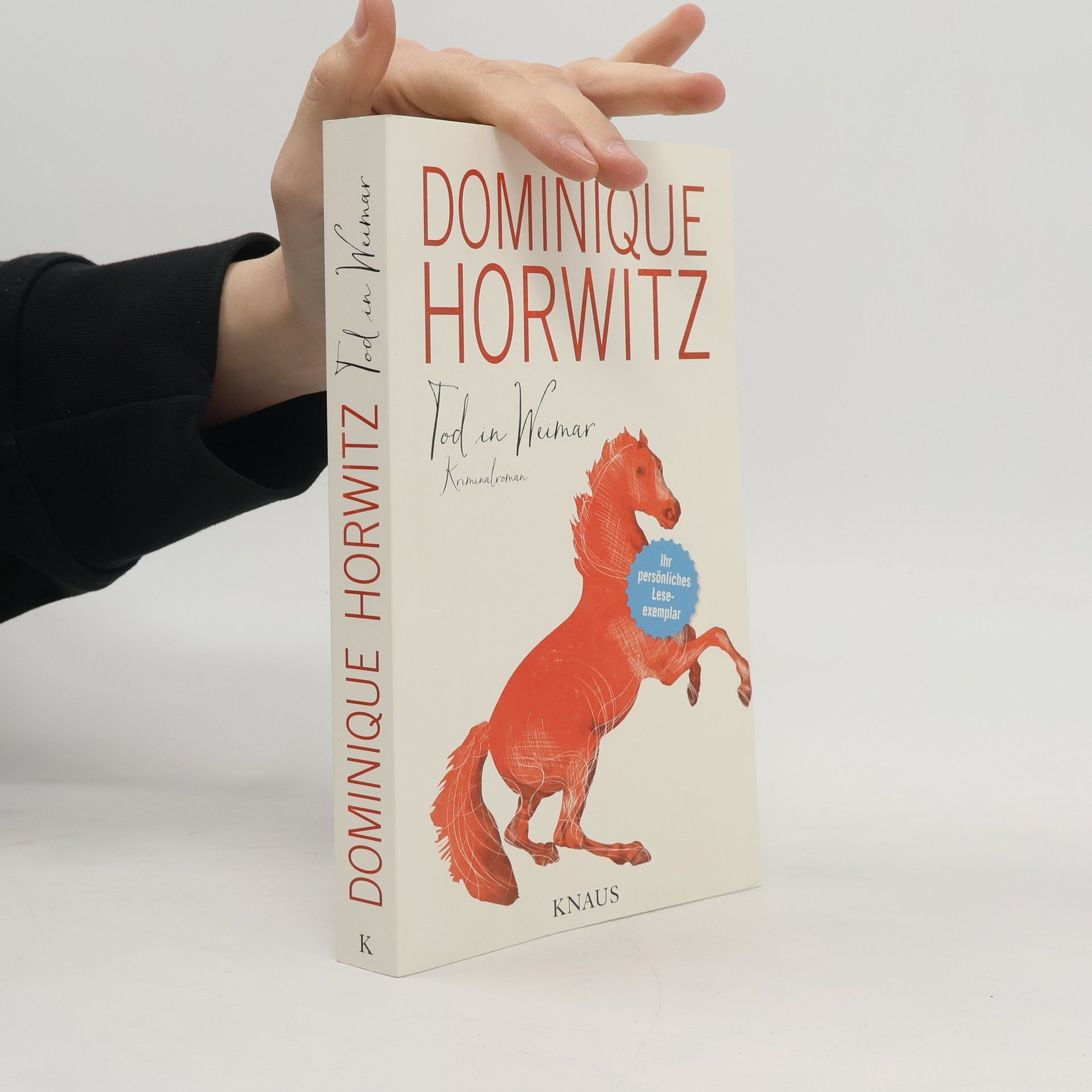 Dominique Horwitz Tod in Weimar