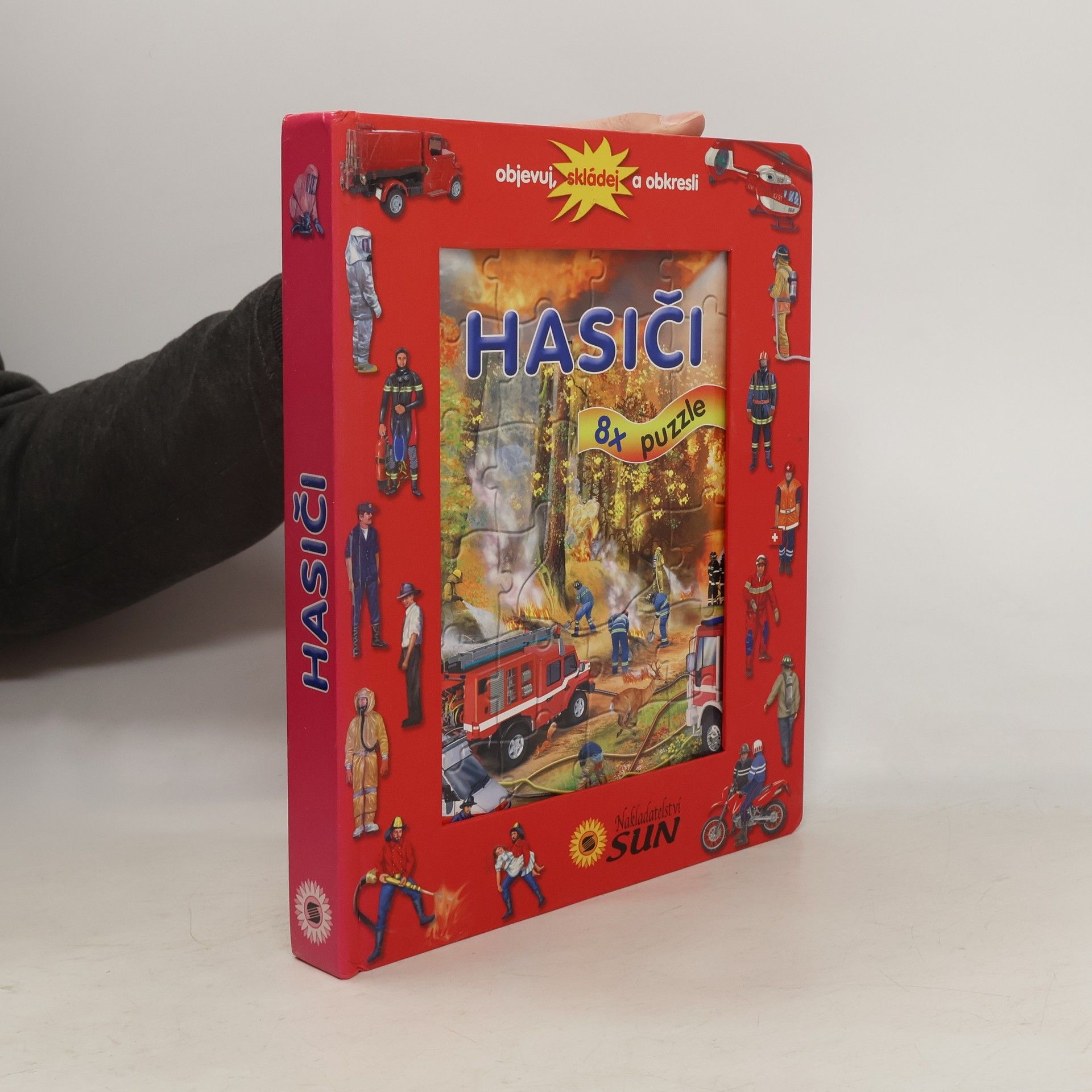 Hasiči. 8x puzzle