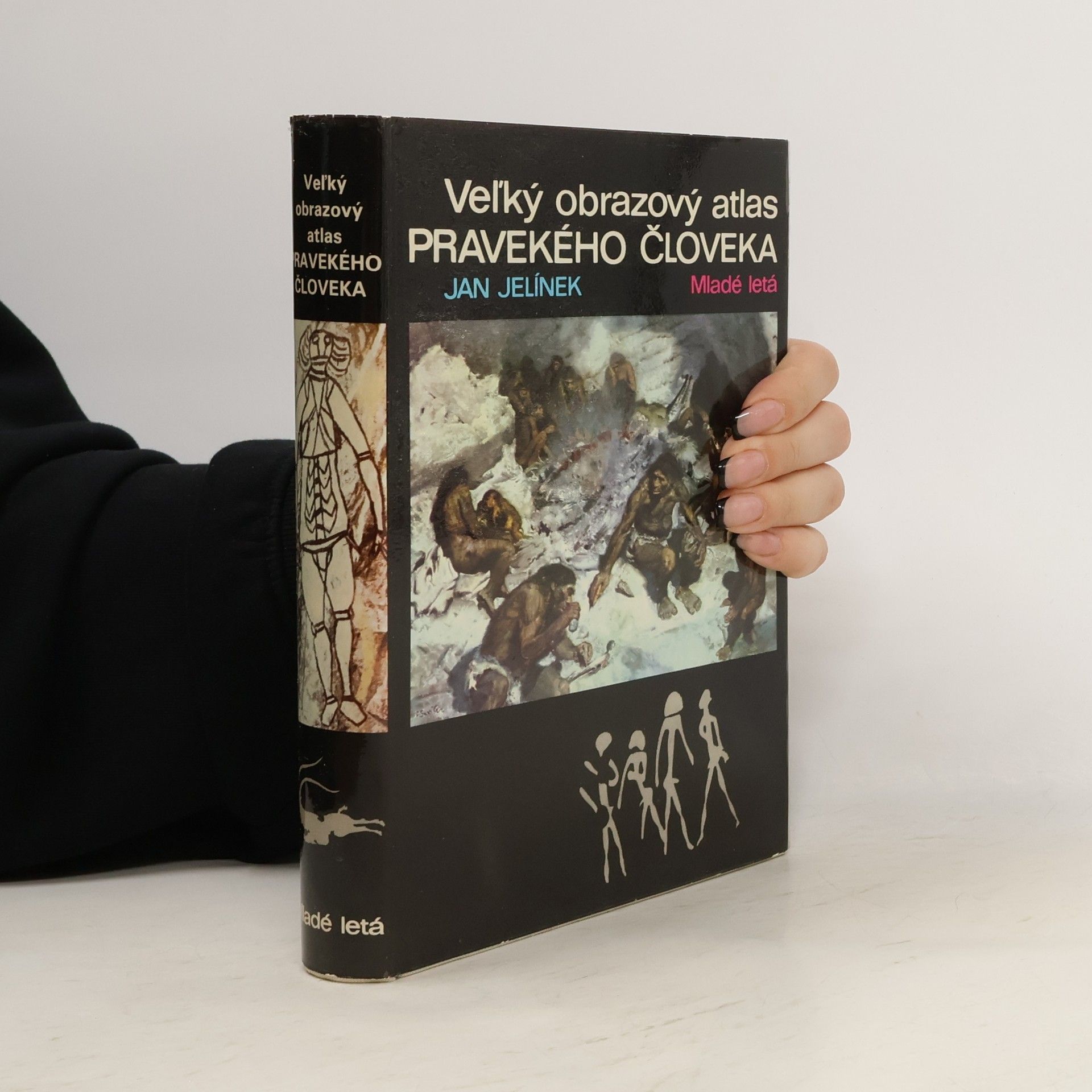Jan Jelínek Velký obrazový atlas pravěkého člověka