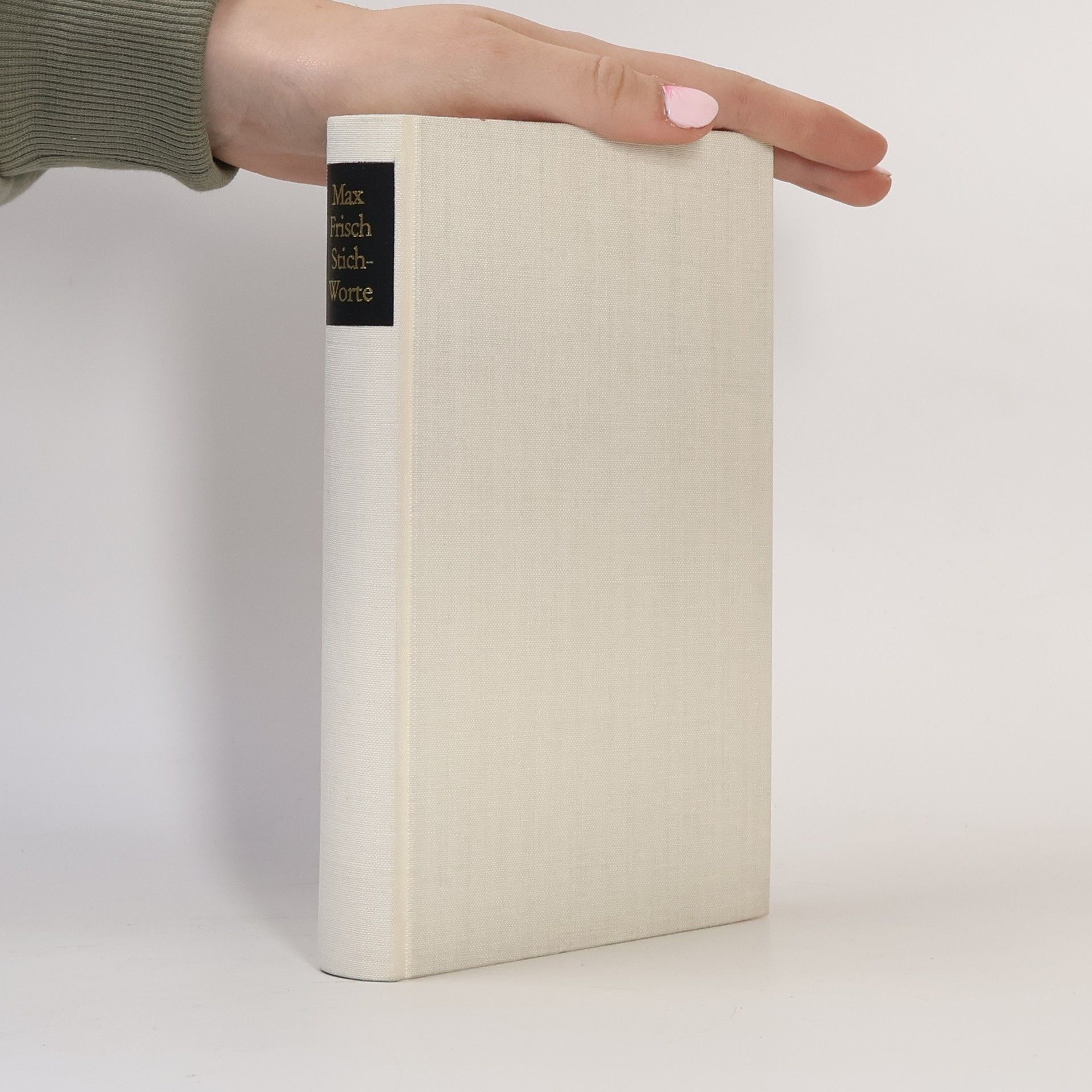 Max Frisch Stich-Worte