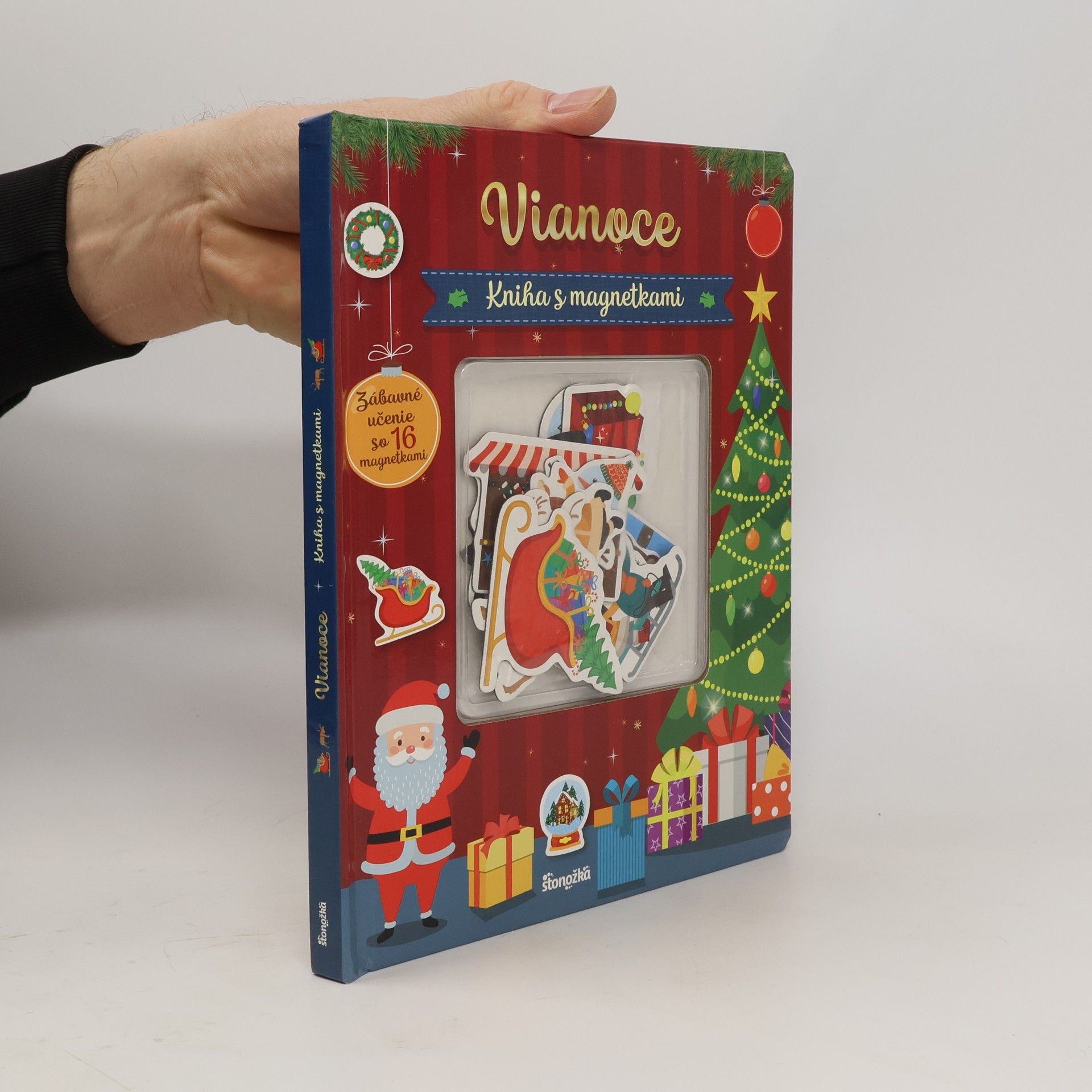 Autorenkollektiv Vianoce. Kniha s magnetkami