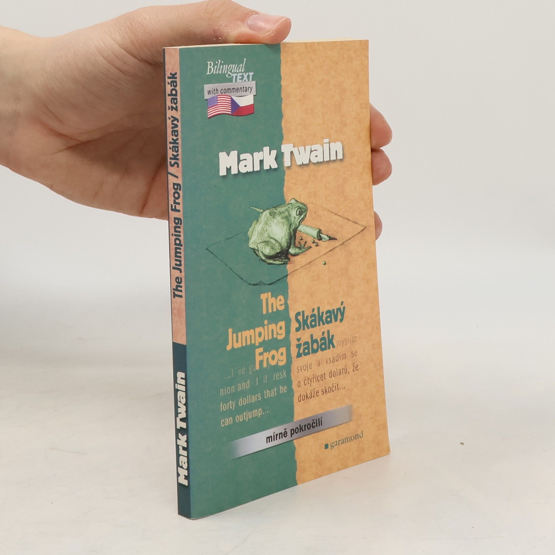 The Jumping Frog. Skákavý žabák