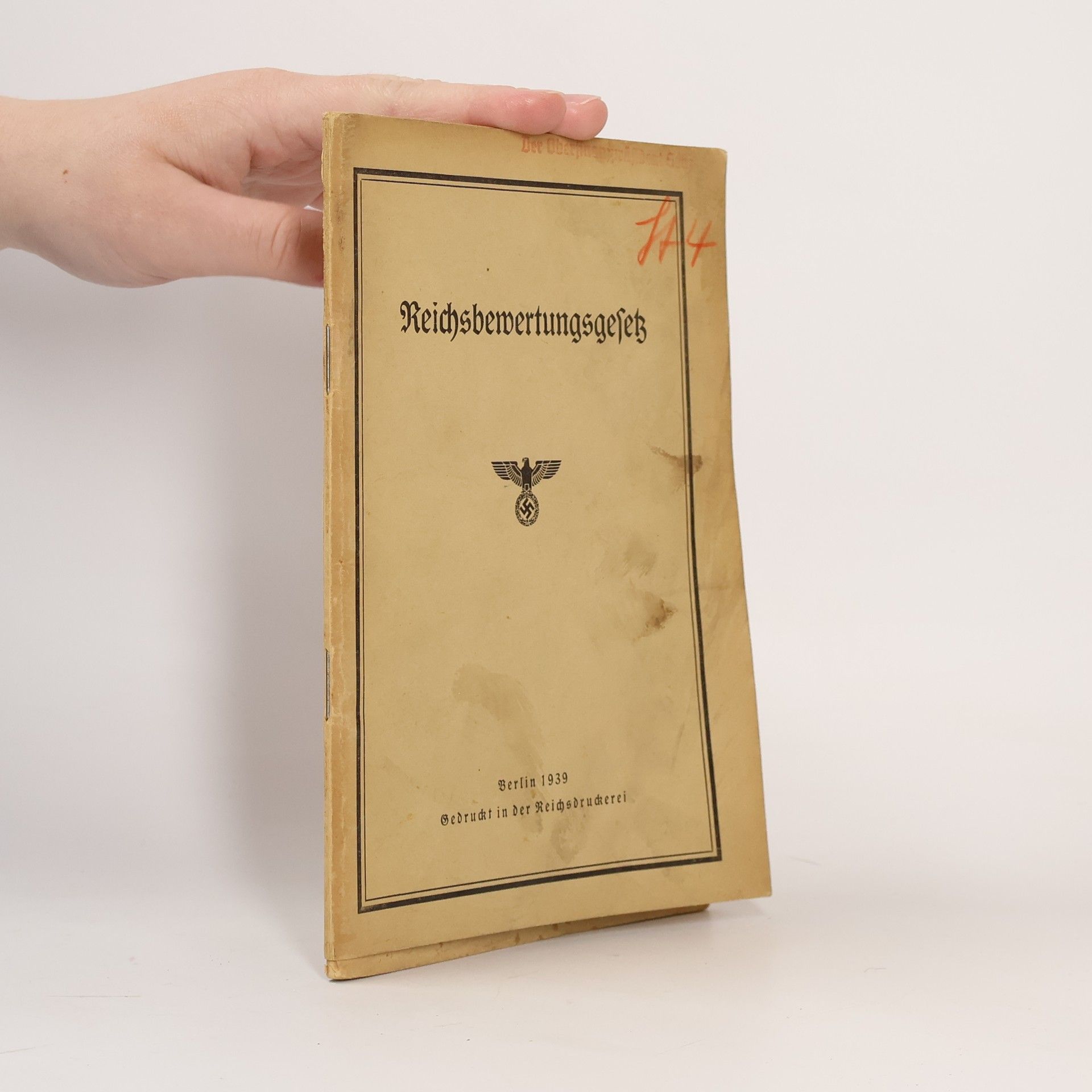 Autorenkollektiv Reichsbewertungsgesetz
