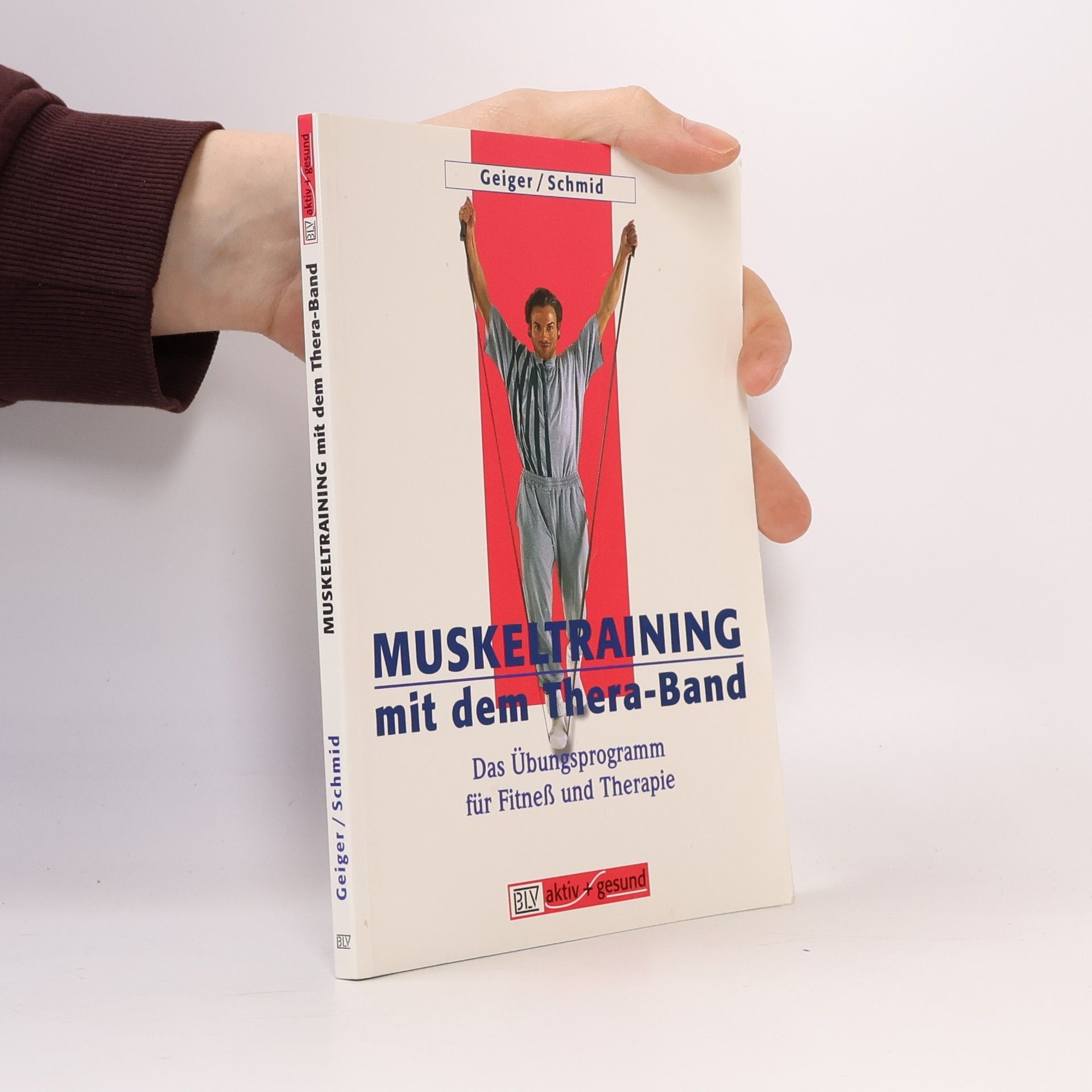 Urs Geiger Muskeltraining mit dem Thera-Band