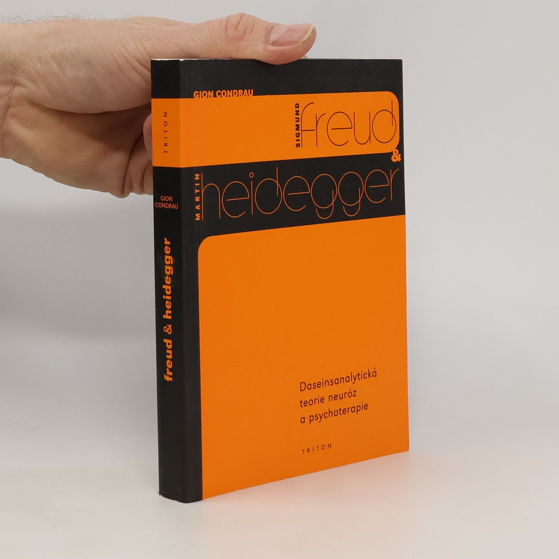 Gion Condrau Sigmund Freud & Martin Heidegger : daseinsanalytická teorie neuróz a psychoterapie