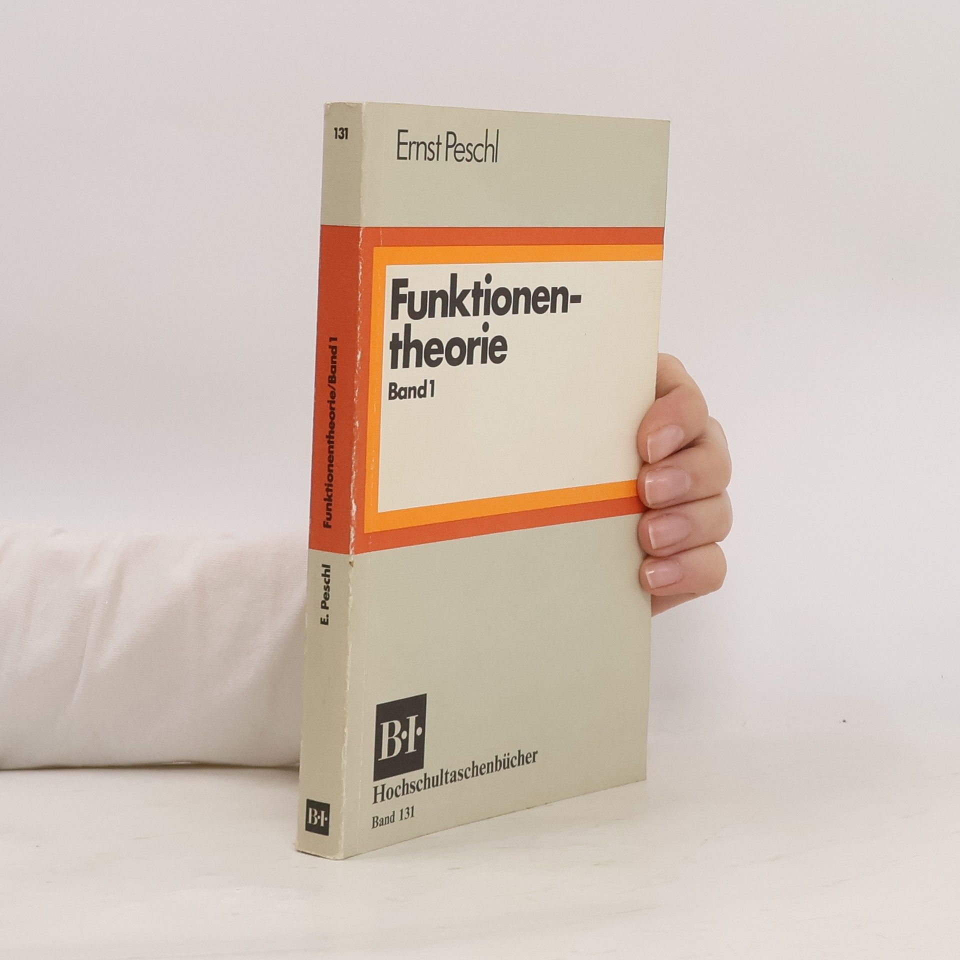 Ernst Peschl Funktionentheorie