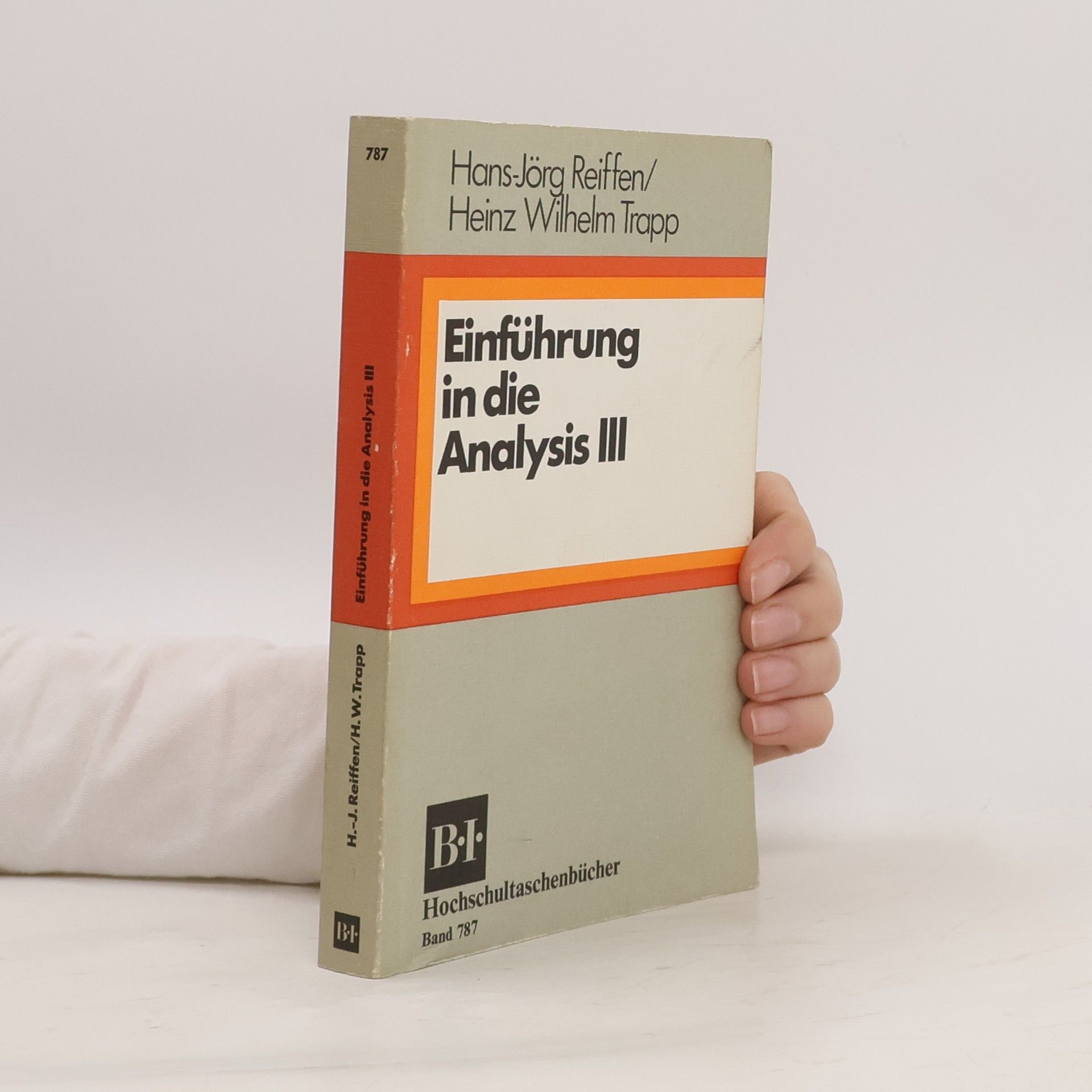 Heinz Wilhelm Trapp Einführung in die Analysis III