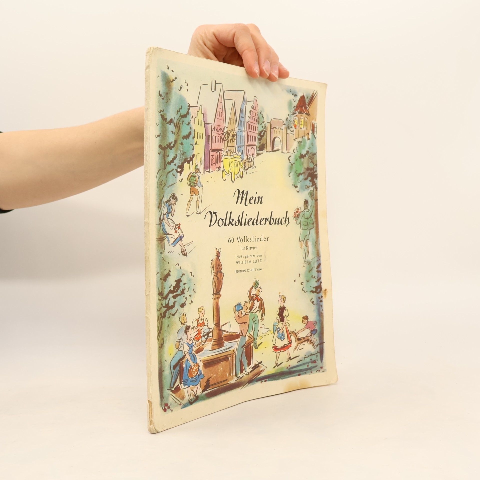 Mein Volksliederbuch. Volkslieder für Klavier