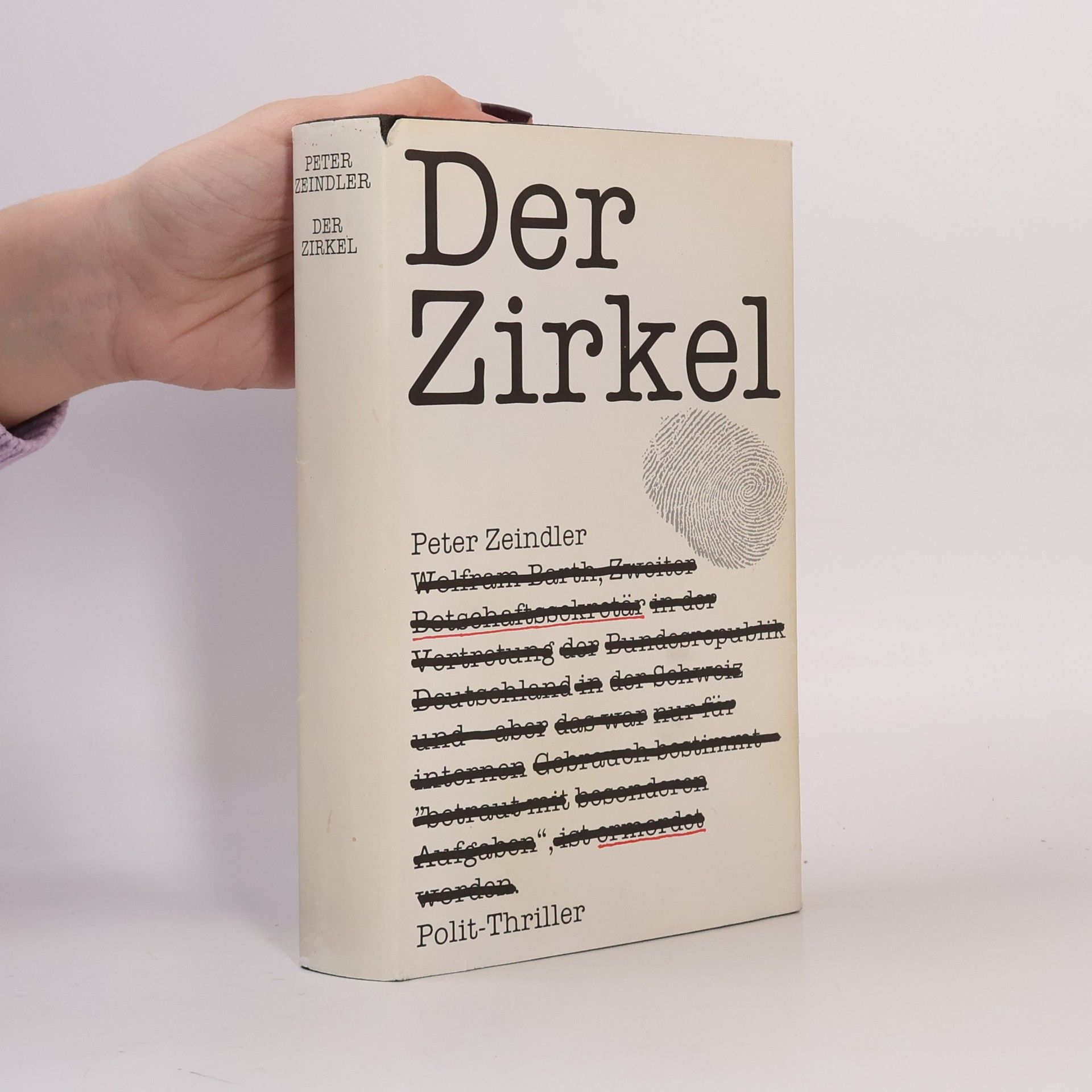 Peter Zeindler Der Zirkel