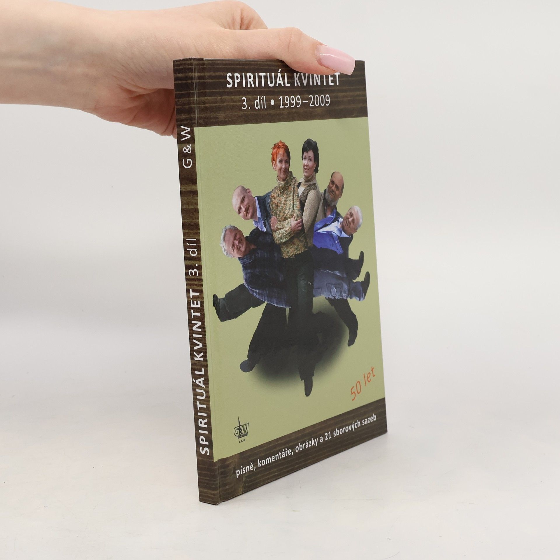 výroba hudeb.nástrojů G+W Zpěvník Spirituál kvintet 3.díl