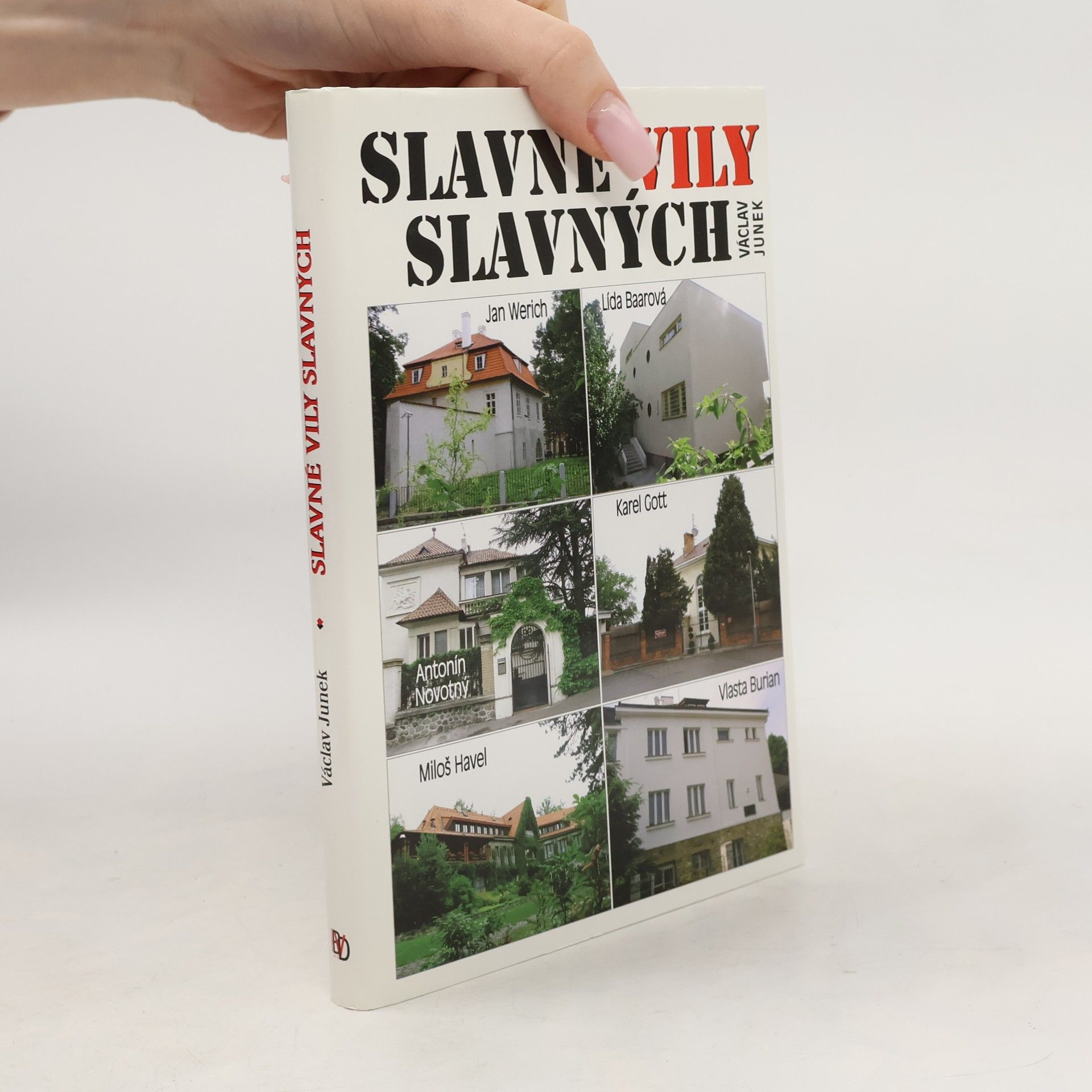 Václav Junek Slavné vily slavných