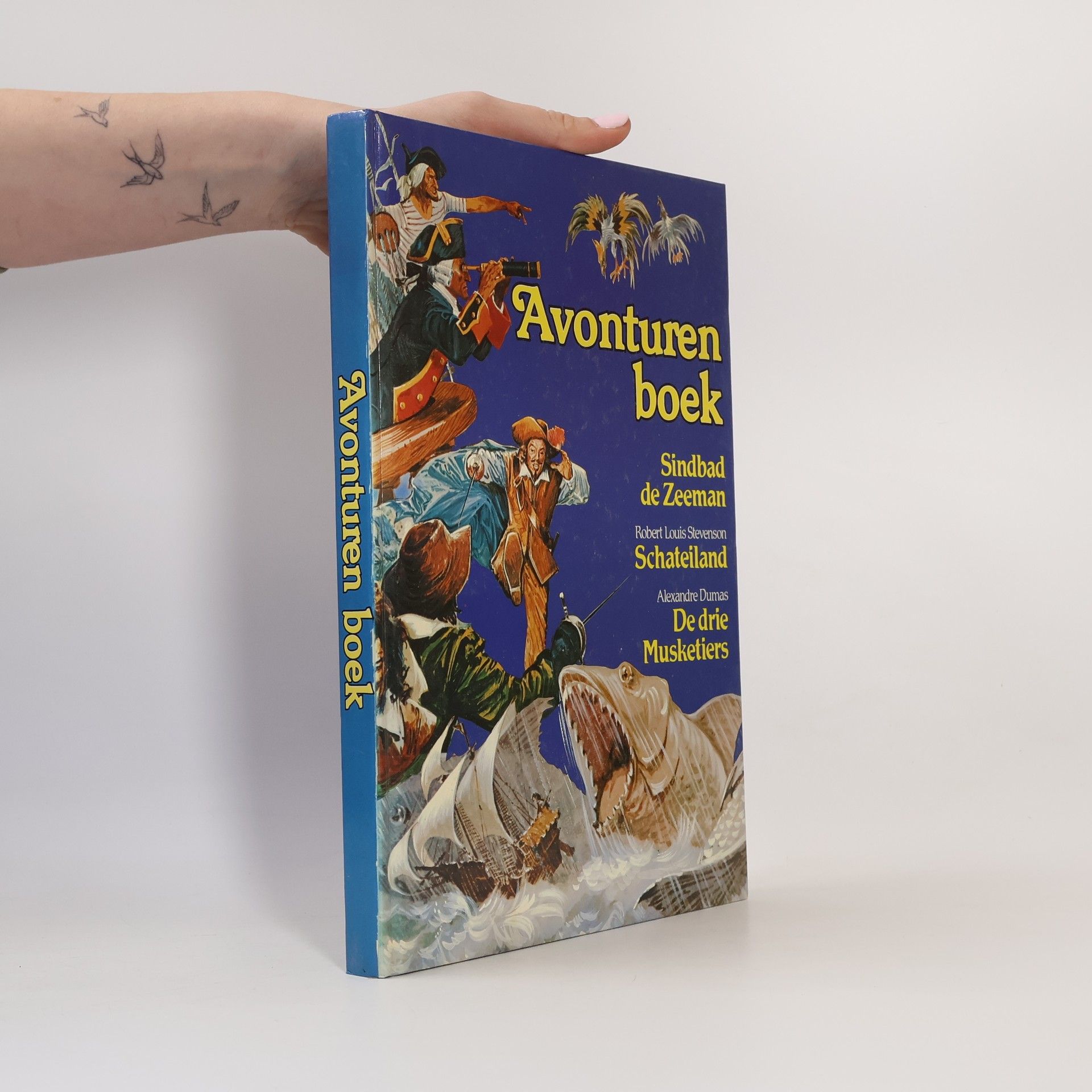 Robert Louis Stevenson Avonturen boek: Sindbad de Zeeman. Schateiland. De drie Musketiers