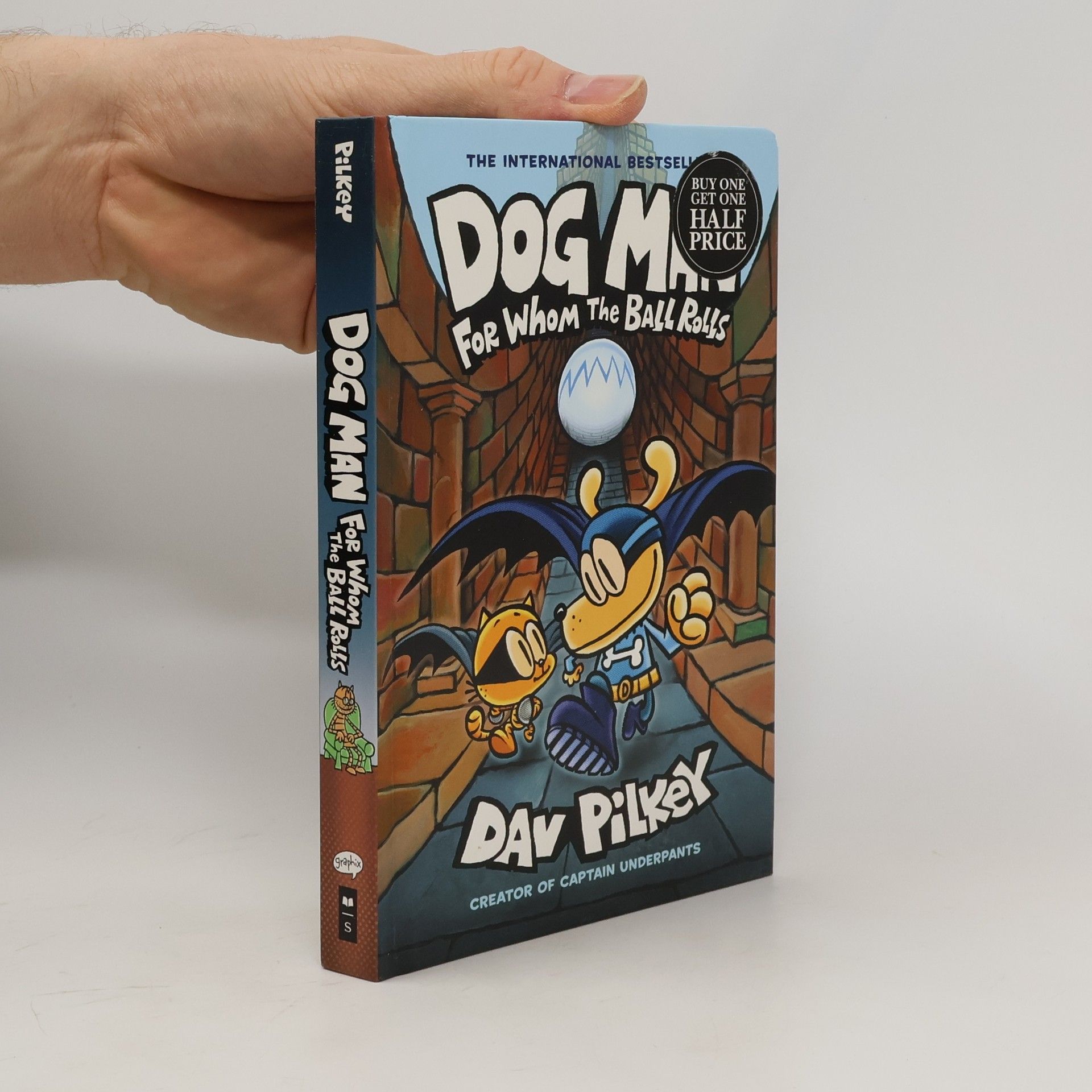 Dav Pilkey Dog Man: For Whom the Ball Rolls