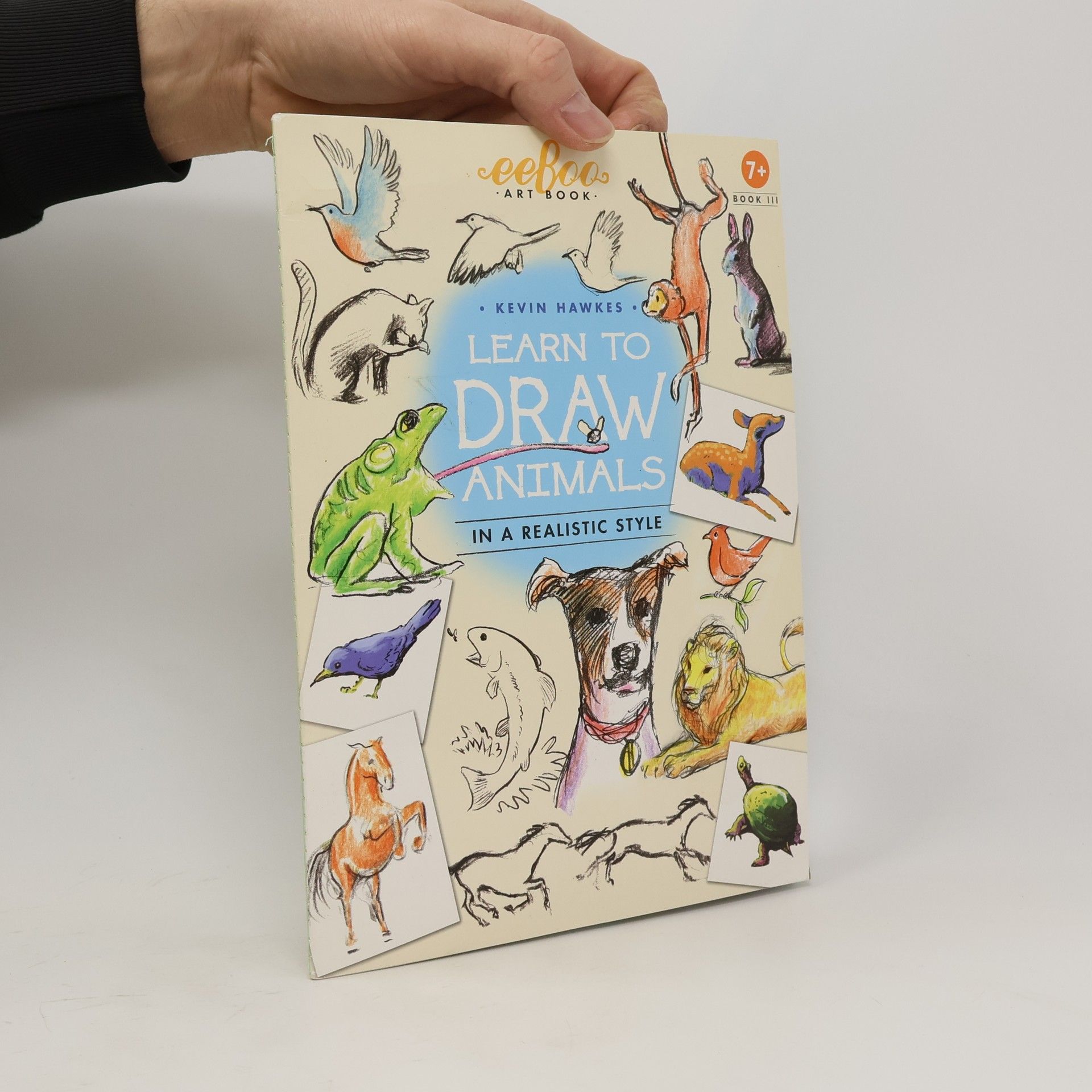 Kevin Hawkes EeBoo Art Book - 3: Learn to Draw Animals in a Realistic Style