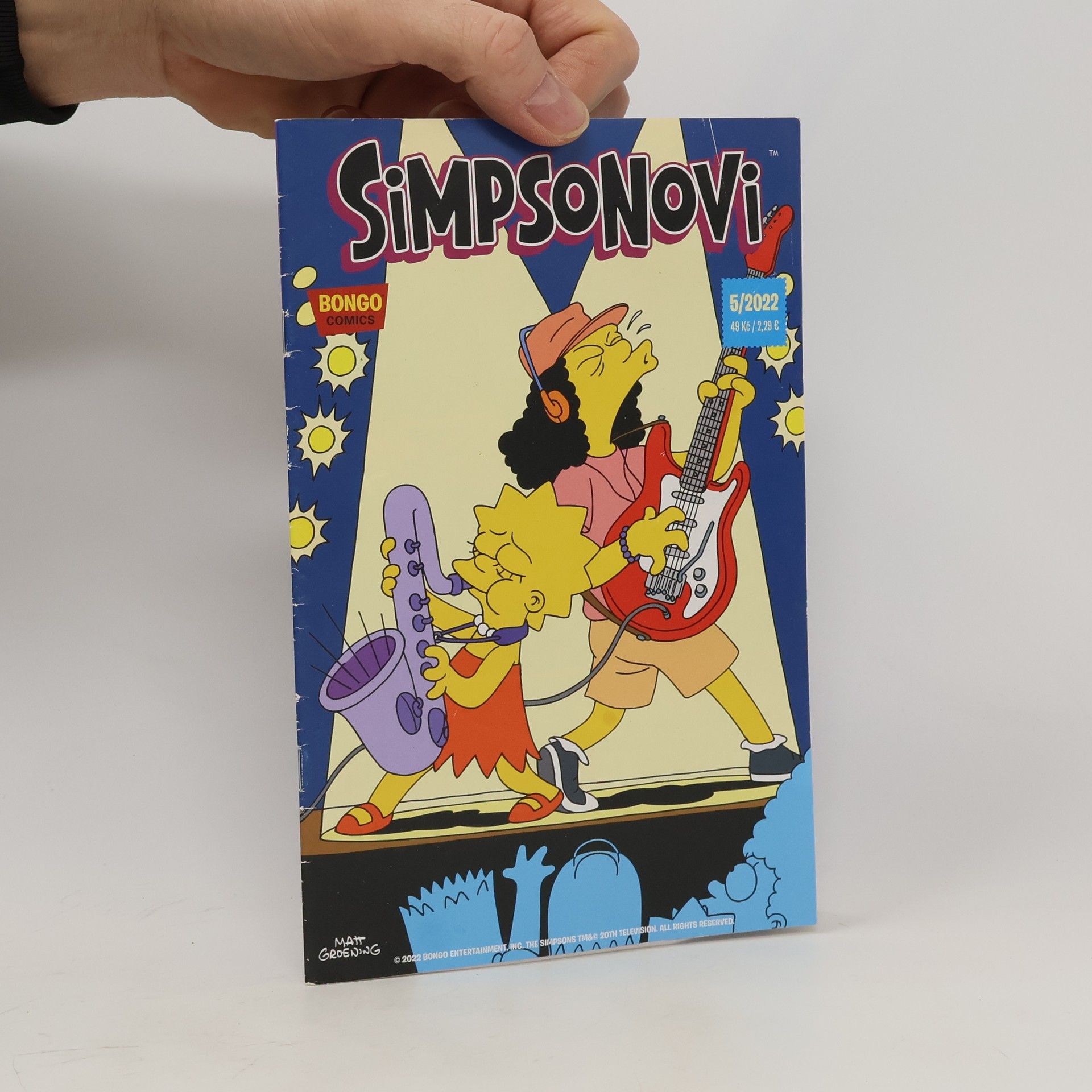 Matt Groening Simpsonovi 5/2022