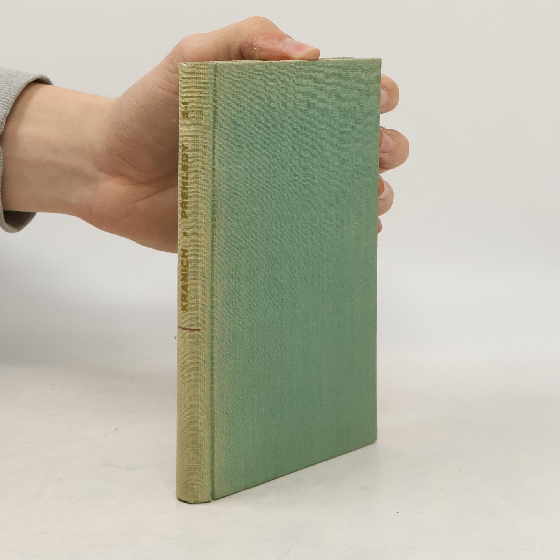 Jan Kranich Přehledy věd přírodních Díl 2. část 1.