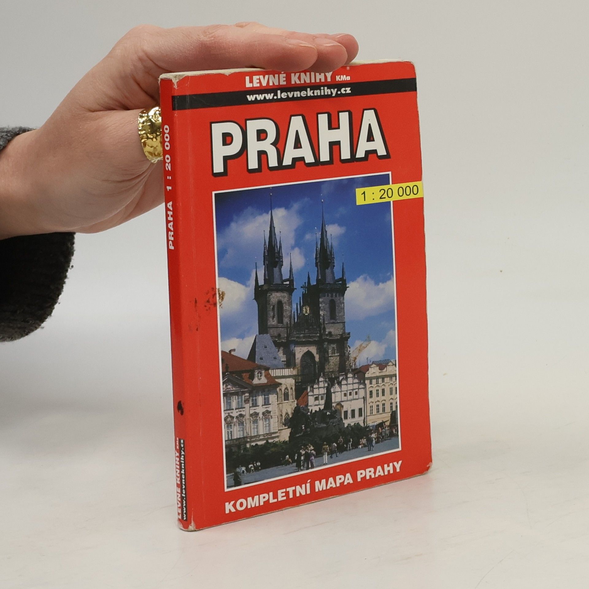 Kolektív autorov Praha kompletní mapa Prahy