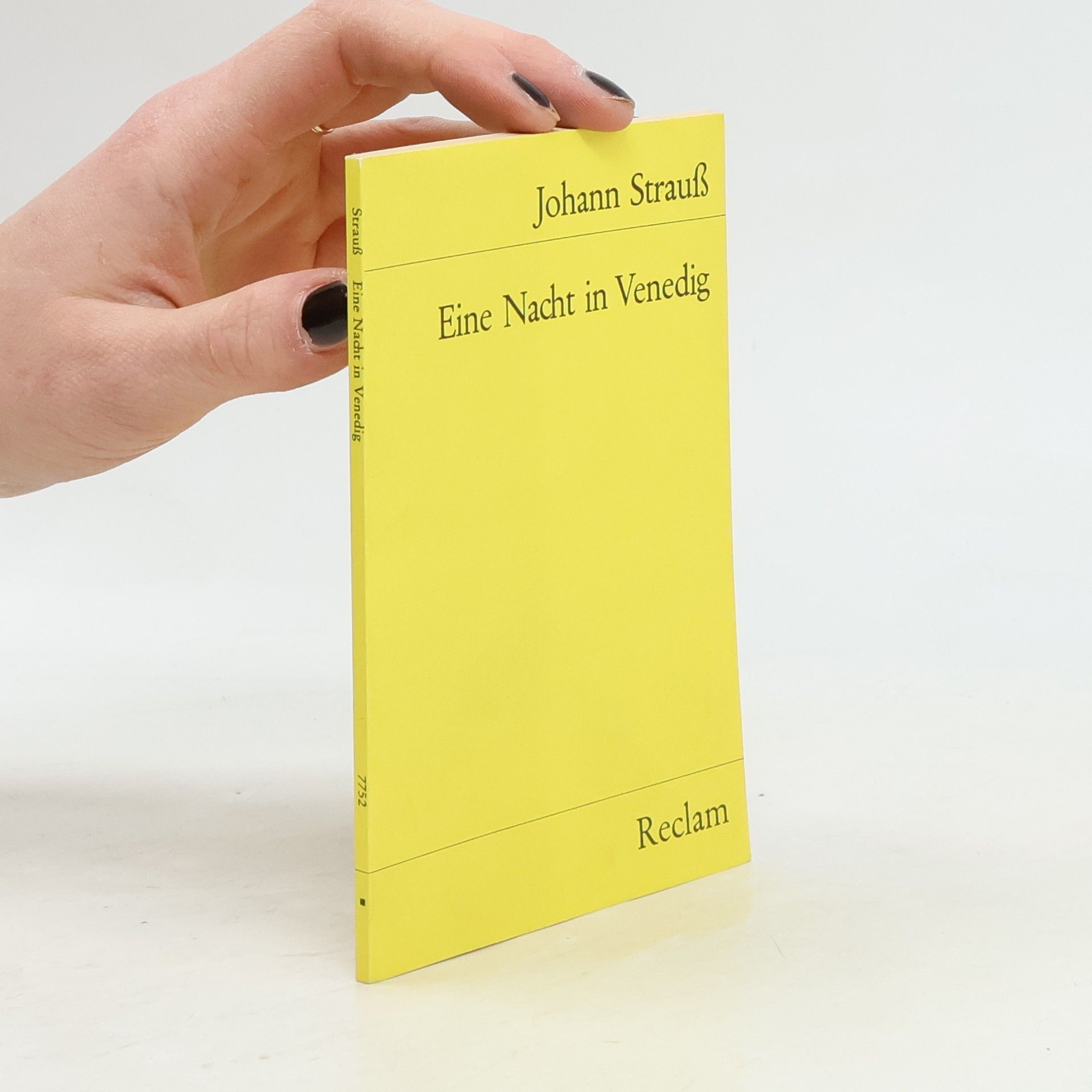 Johann Strauss mladší Eine Nacht in Venedig