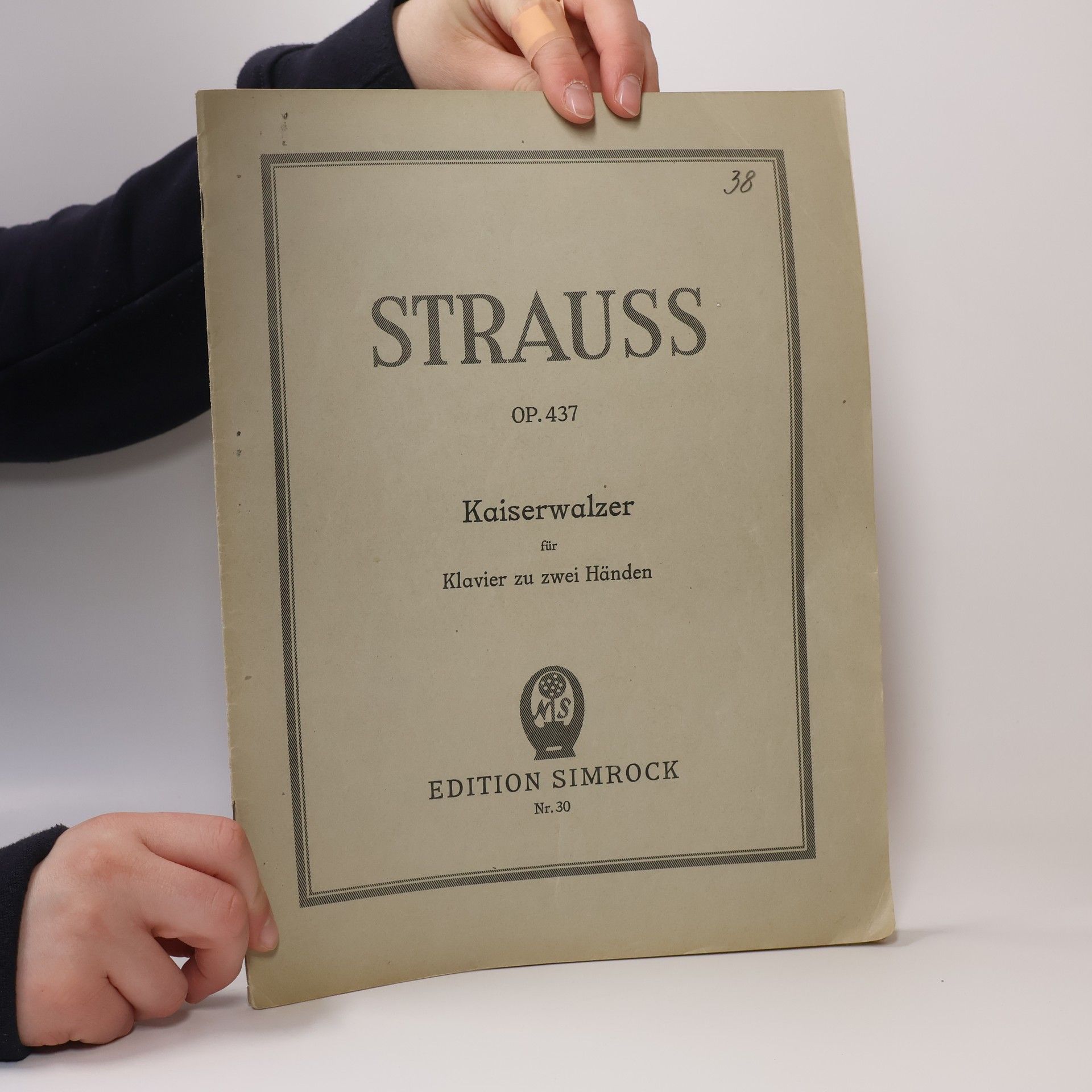 Autorenkollektiv Strauss 437. Kaiserwalzer für Klavier zu zwei Händen
