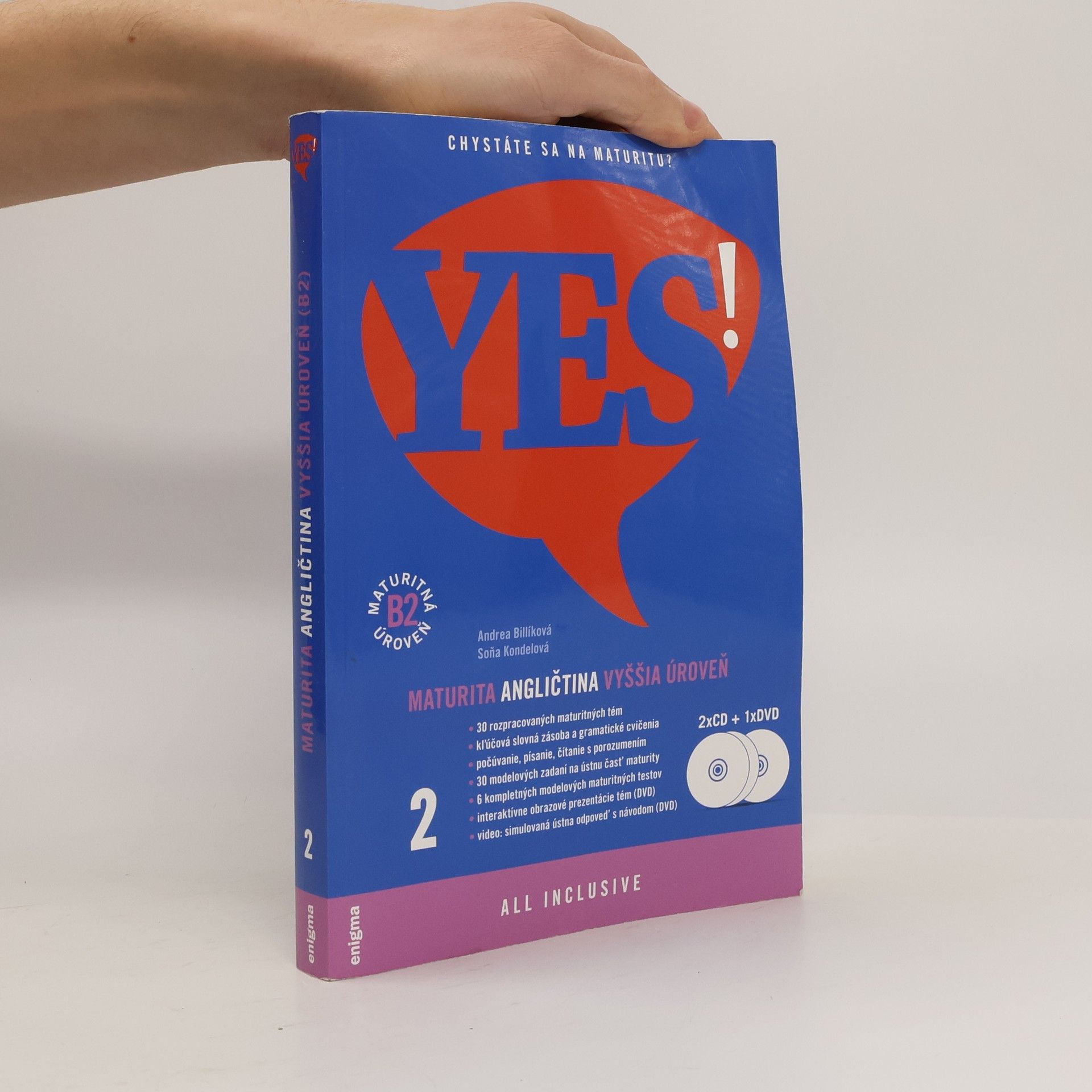 Andrea Billíková Yes! Maturita. Angličtina. Vyššia úroveň 2