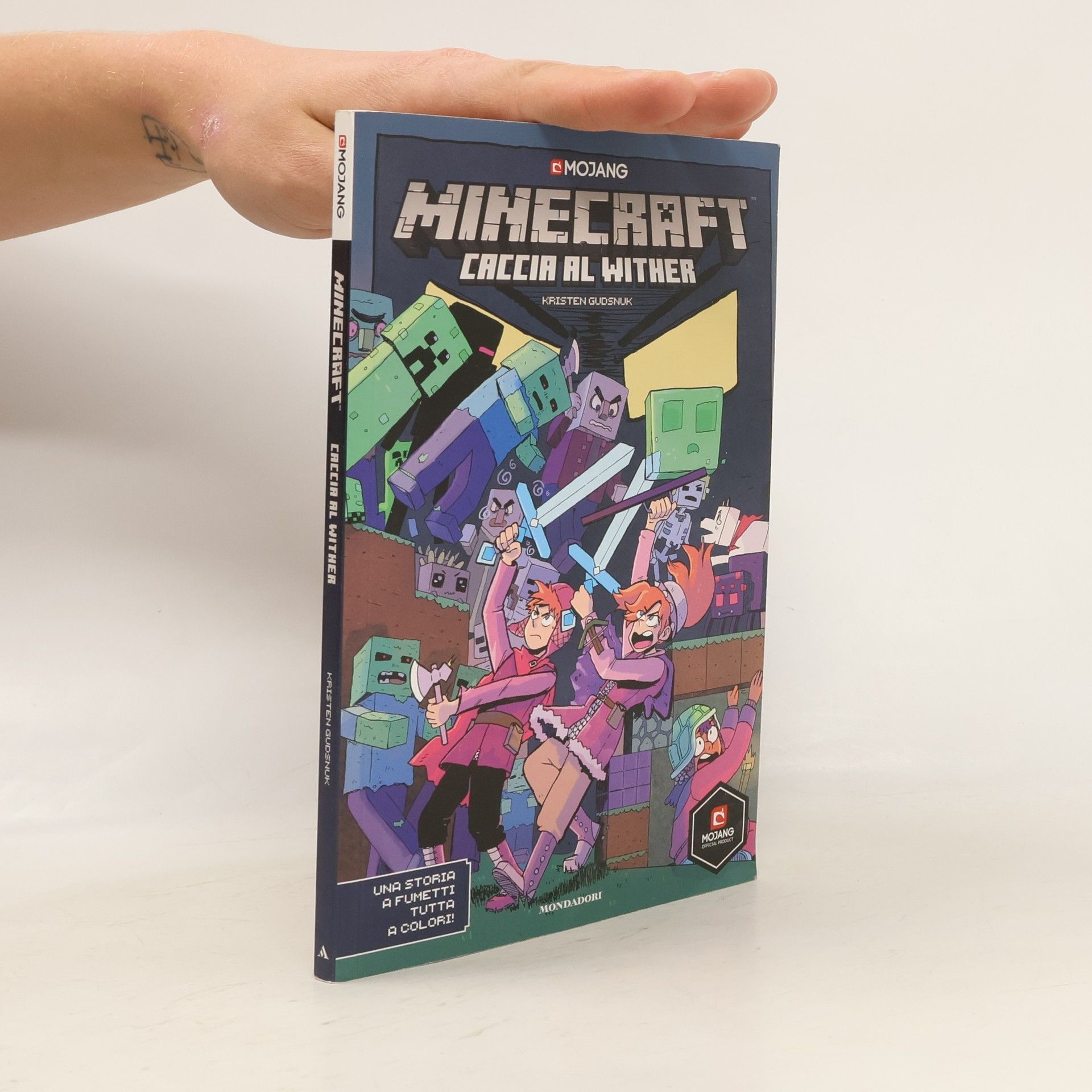 Kristen Gudsnuk Caccia al wither. Minecraft