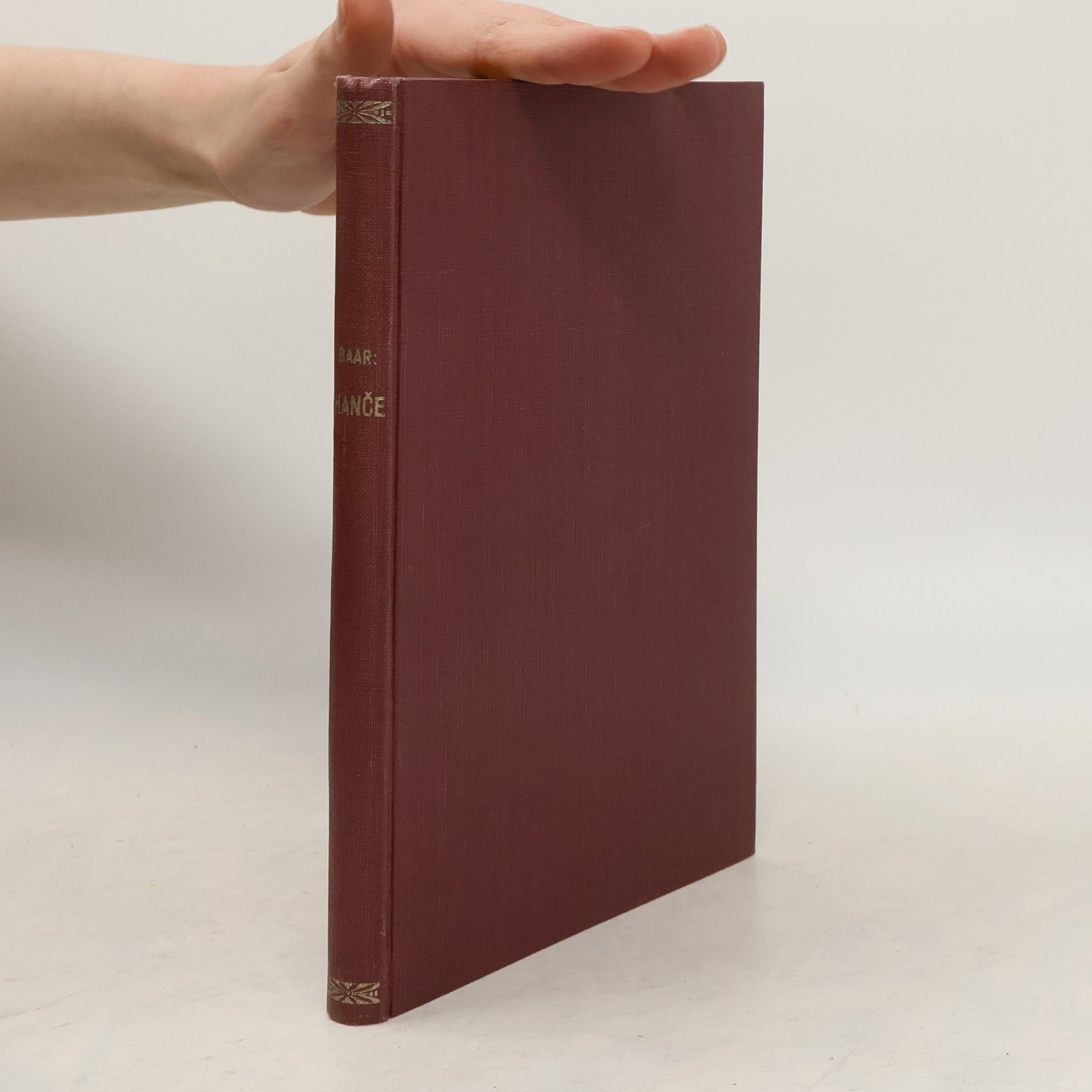 Jindřich Šimon Baar Hanče. Chodský román