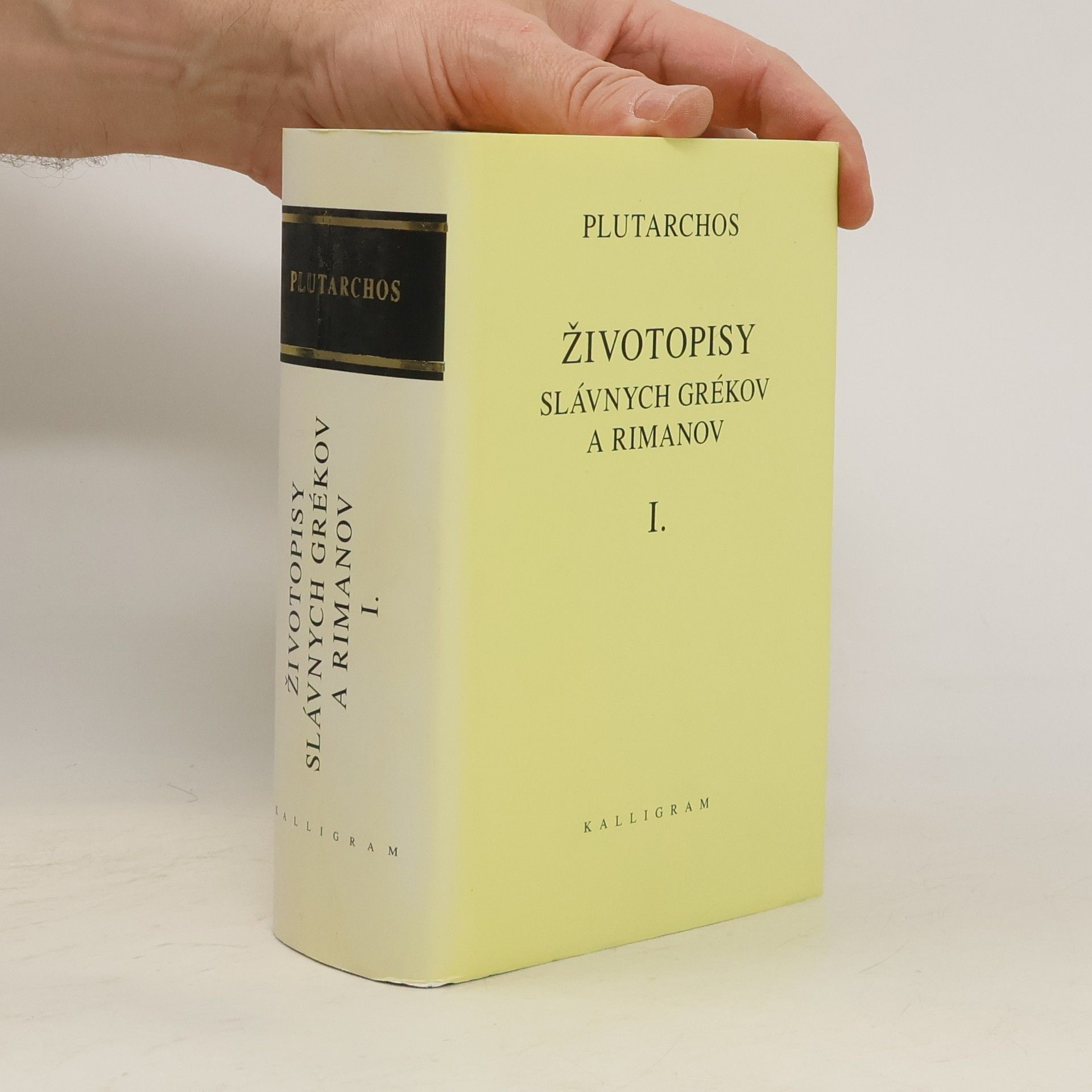 Plútarchos Životopisy slávnych Grékov a Rimanov I.