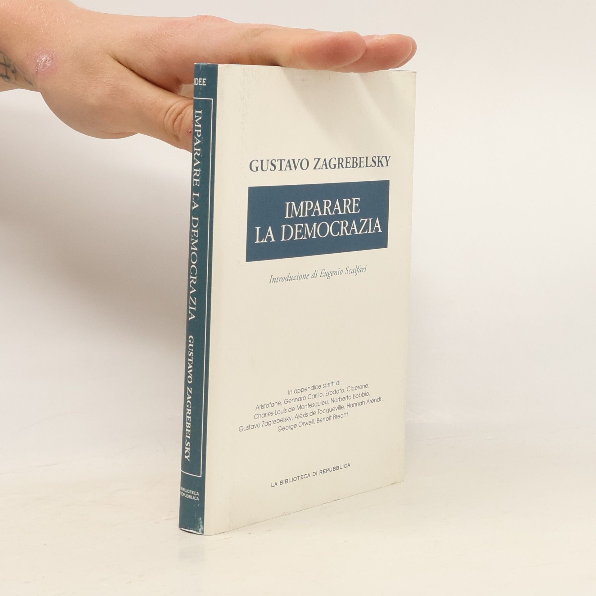 Gustavo Zagrebelsky Imparare la democrazia