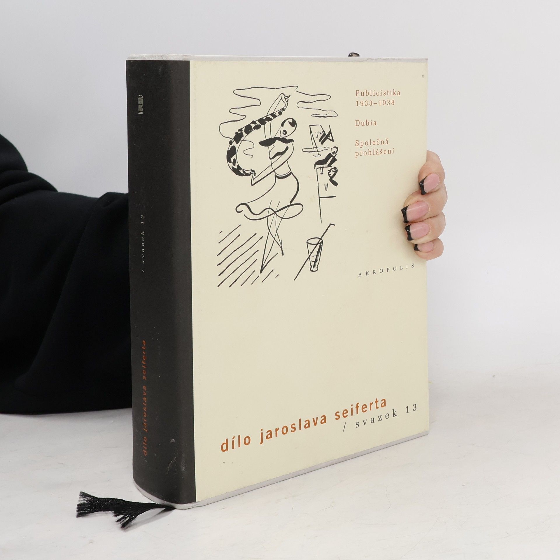 Jaroslav Seifert Dílo, svazek 13. Publicistika 1933–1938