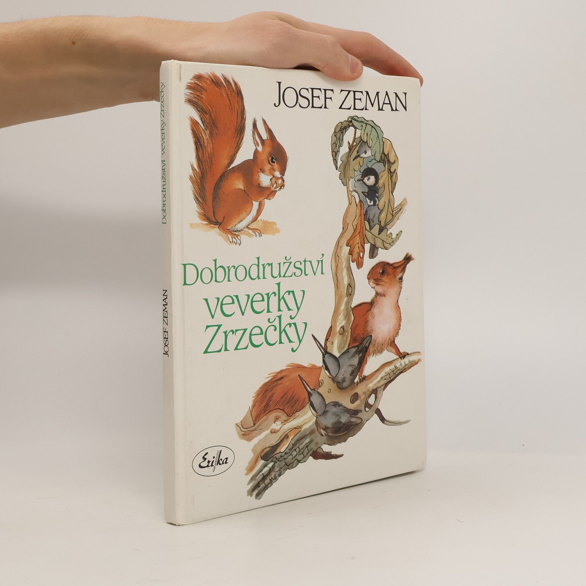 Josef Zeman Dobrodružství veverky Zrzečky