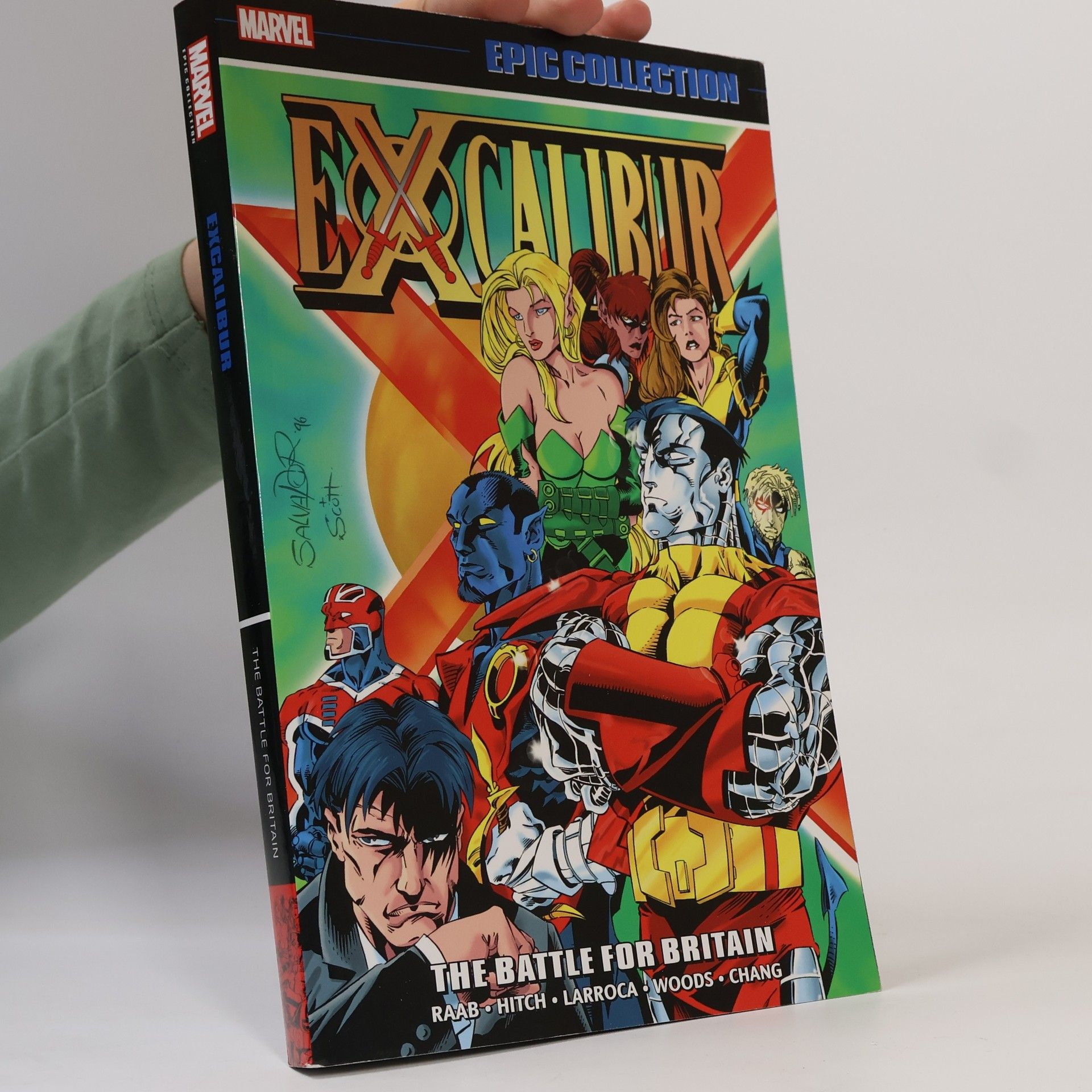 John Arcudi Excalibur Epic Collection: The Battle for Britain