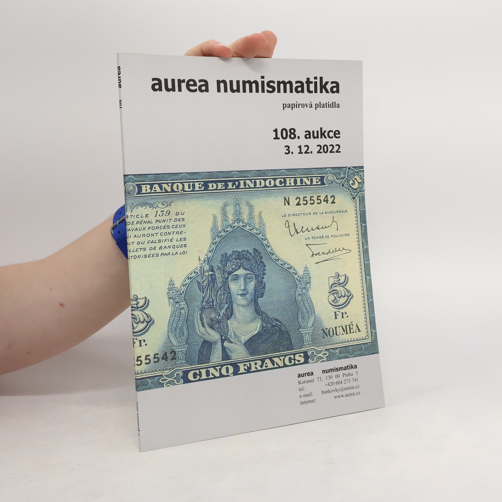 Autorenkollektiv Aurea numismatika 108. aukce