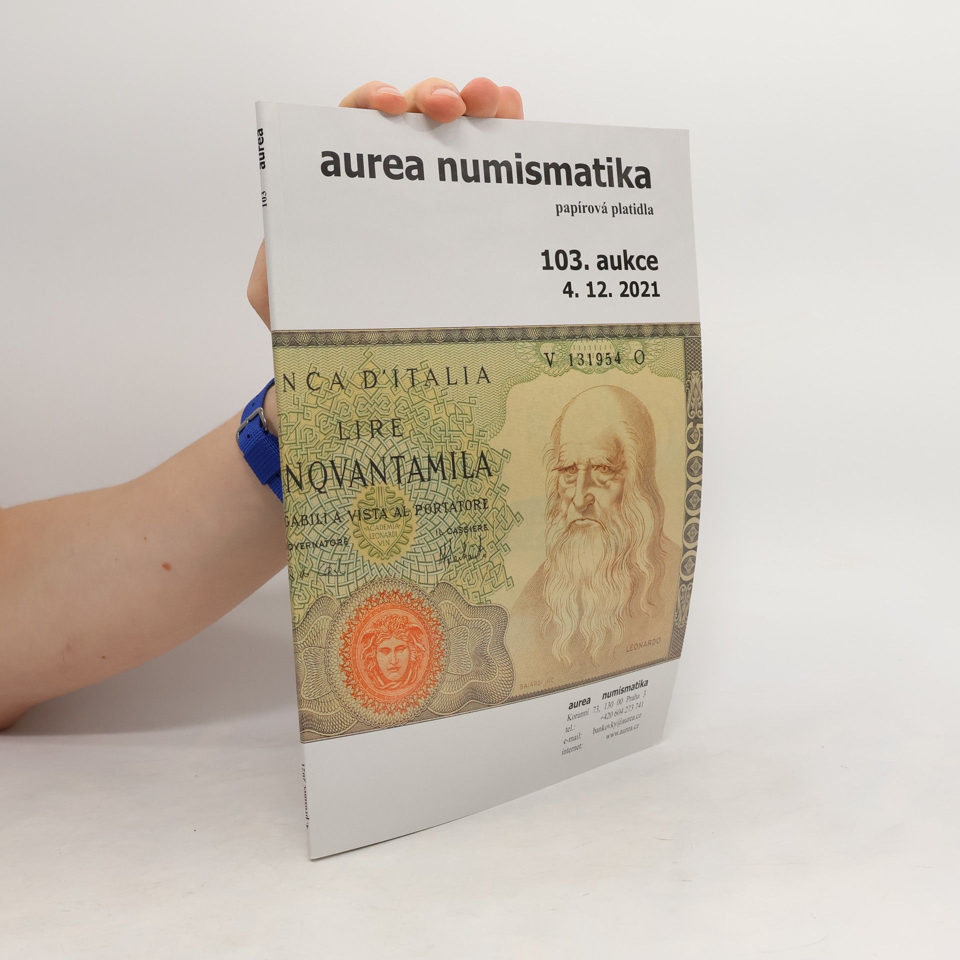 Autorenkollektiv Aurea numismatika 103. aukce