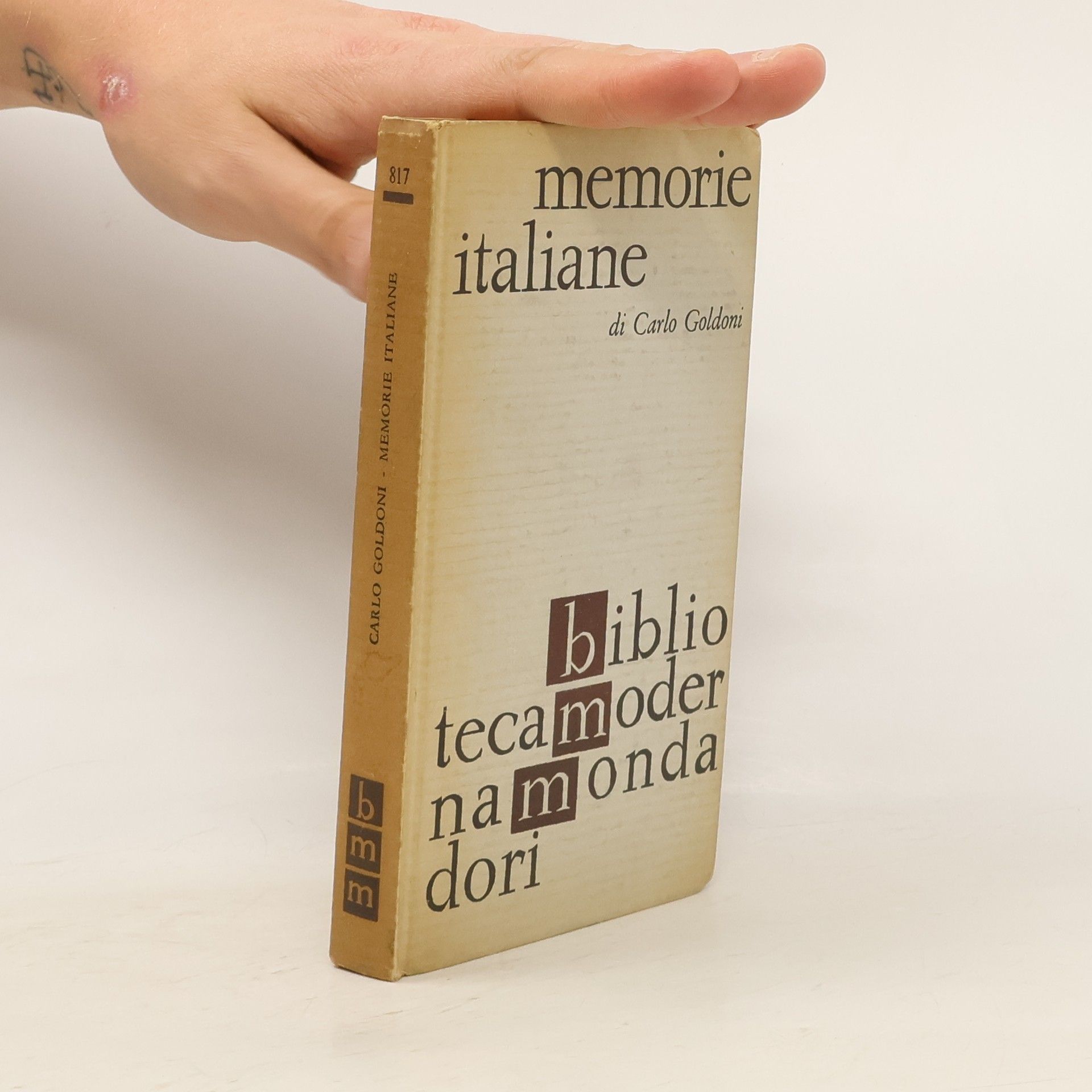 Carlo Goldoni Memorie Italiane