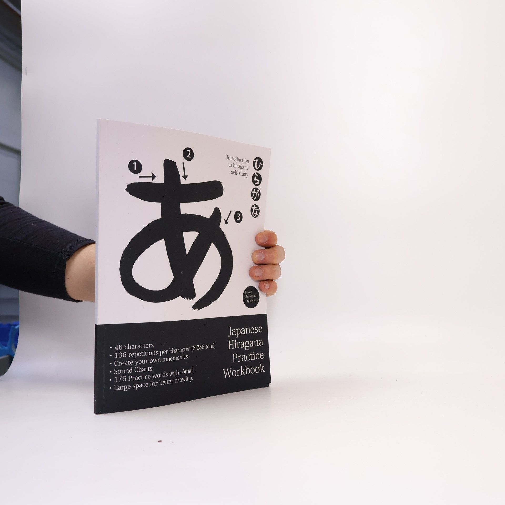 Kolektív autorov Japanese Hiragana Practice Workbook