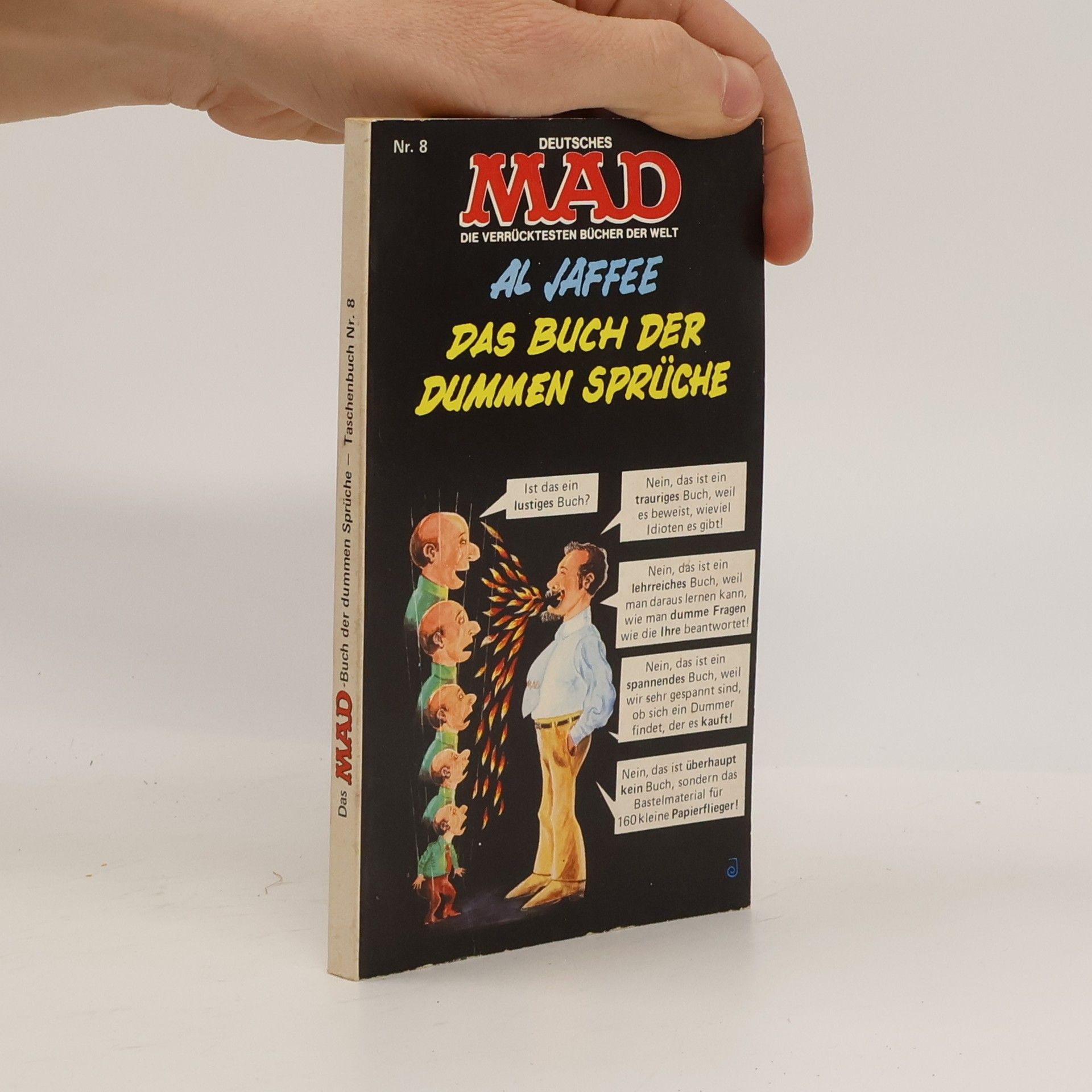 Al Jaffee Deutsches MAD Taschenbuch - 8: Buch der dummen Sprüche