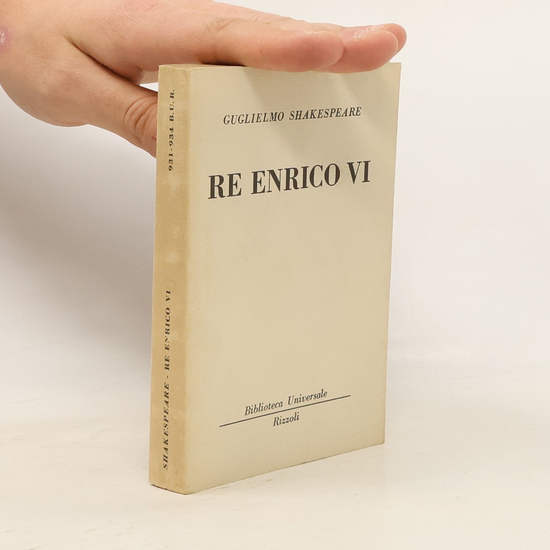 William Shakespeare Re Enrico VI