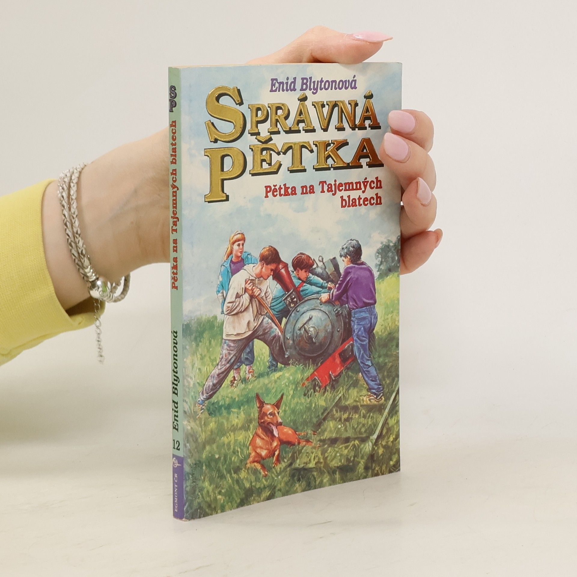 Enid Blyton Správná pětka - Pětka na Tajemných blatech