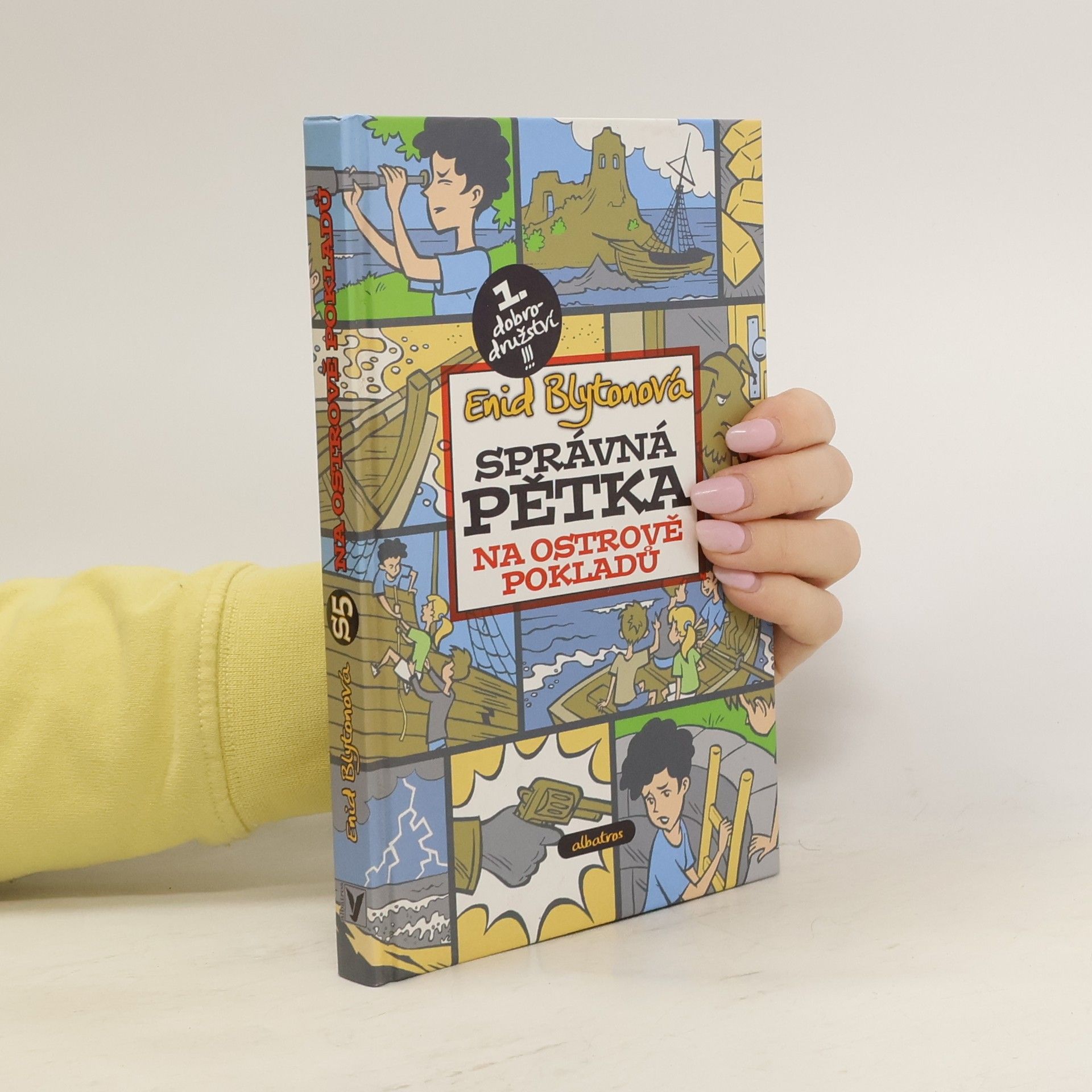 Zuzana Ceplová Správná pětka. Na ostrově pokladů