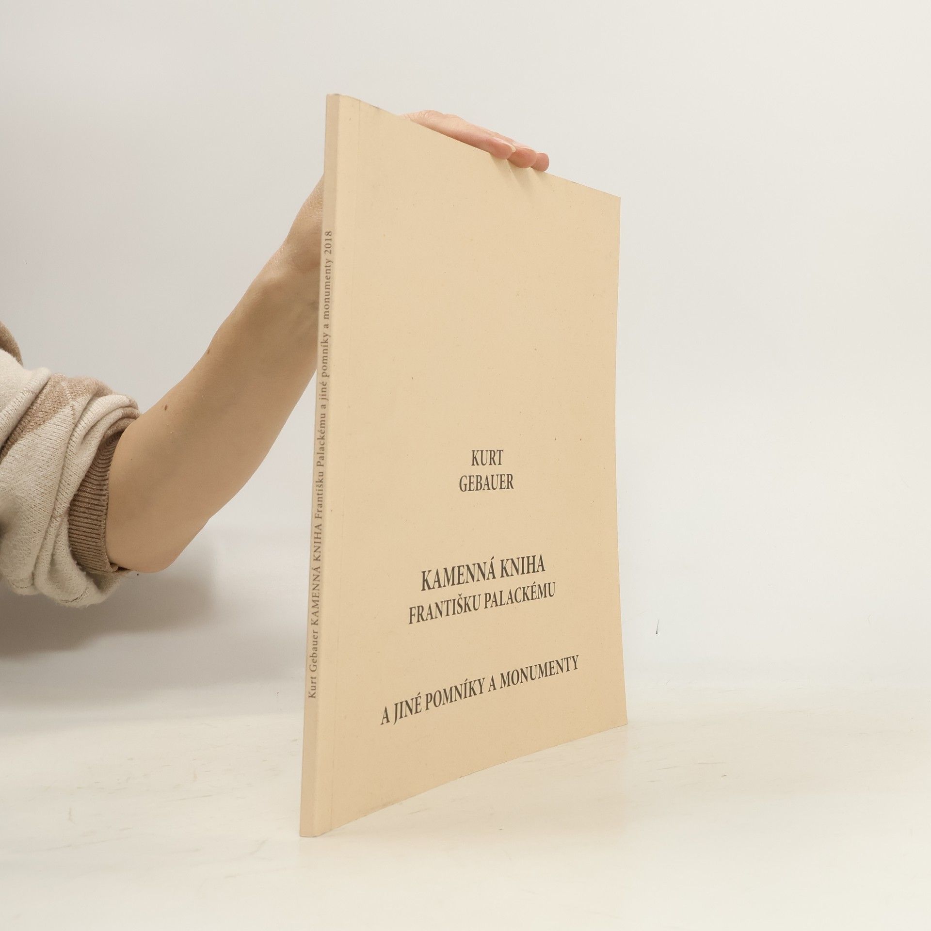 Kamenná kniha na počest Františka Palackého