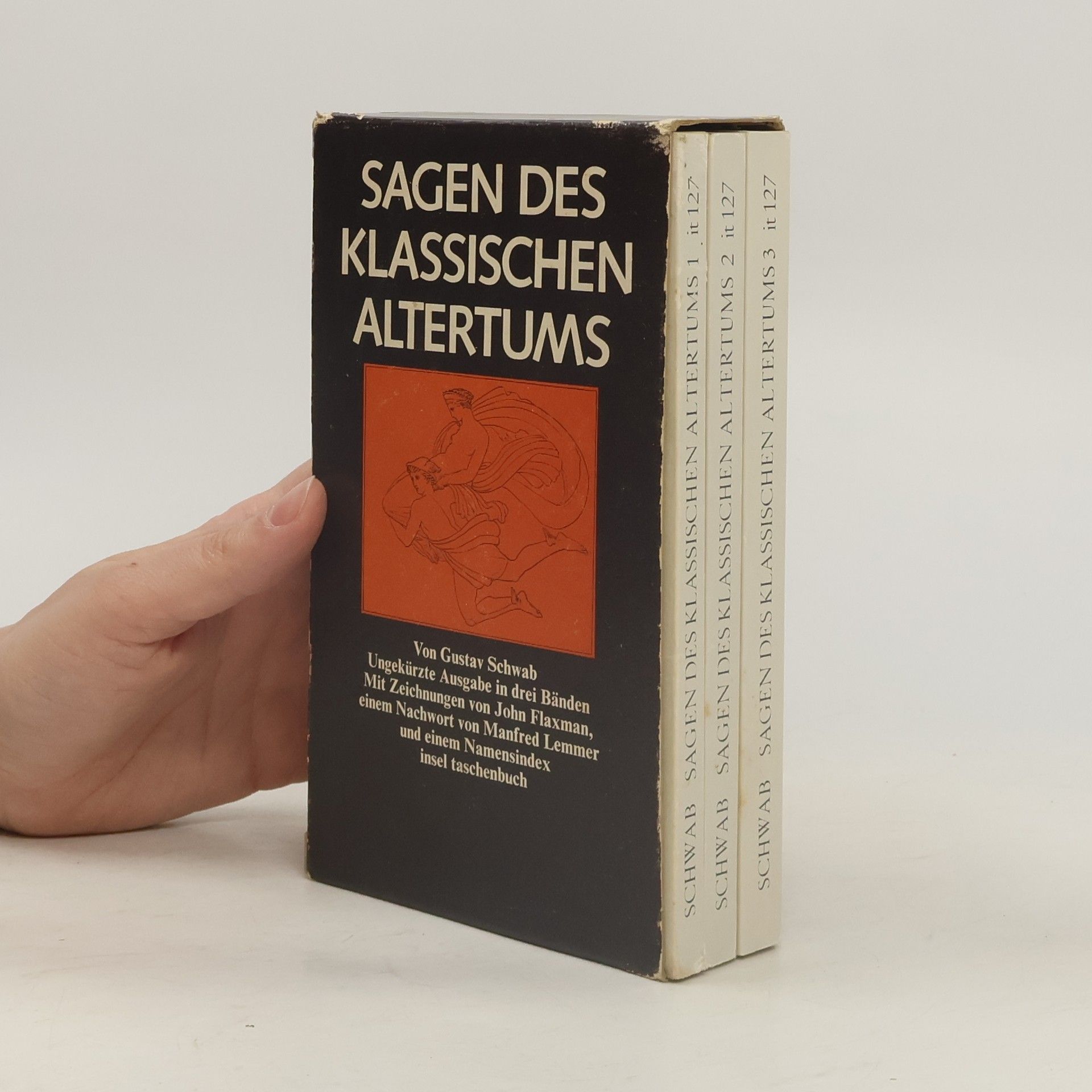 Gustav Schwab Sagen des klassischen Altertums 1-3