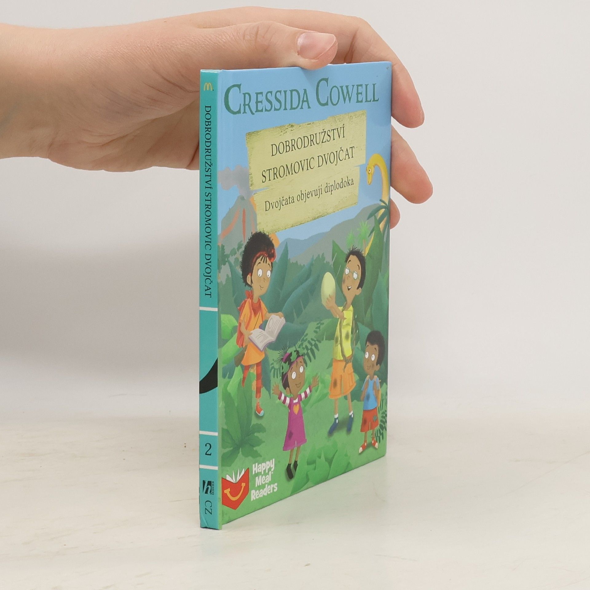 Cressida Cowell Dobrodružství Stromovic dvojčat. Dvojčata objevují diplodoka